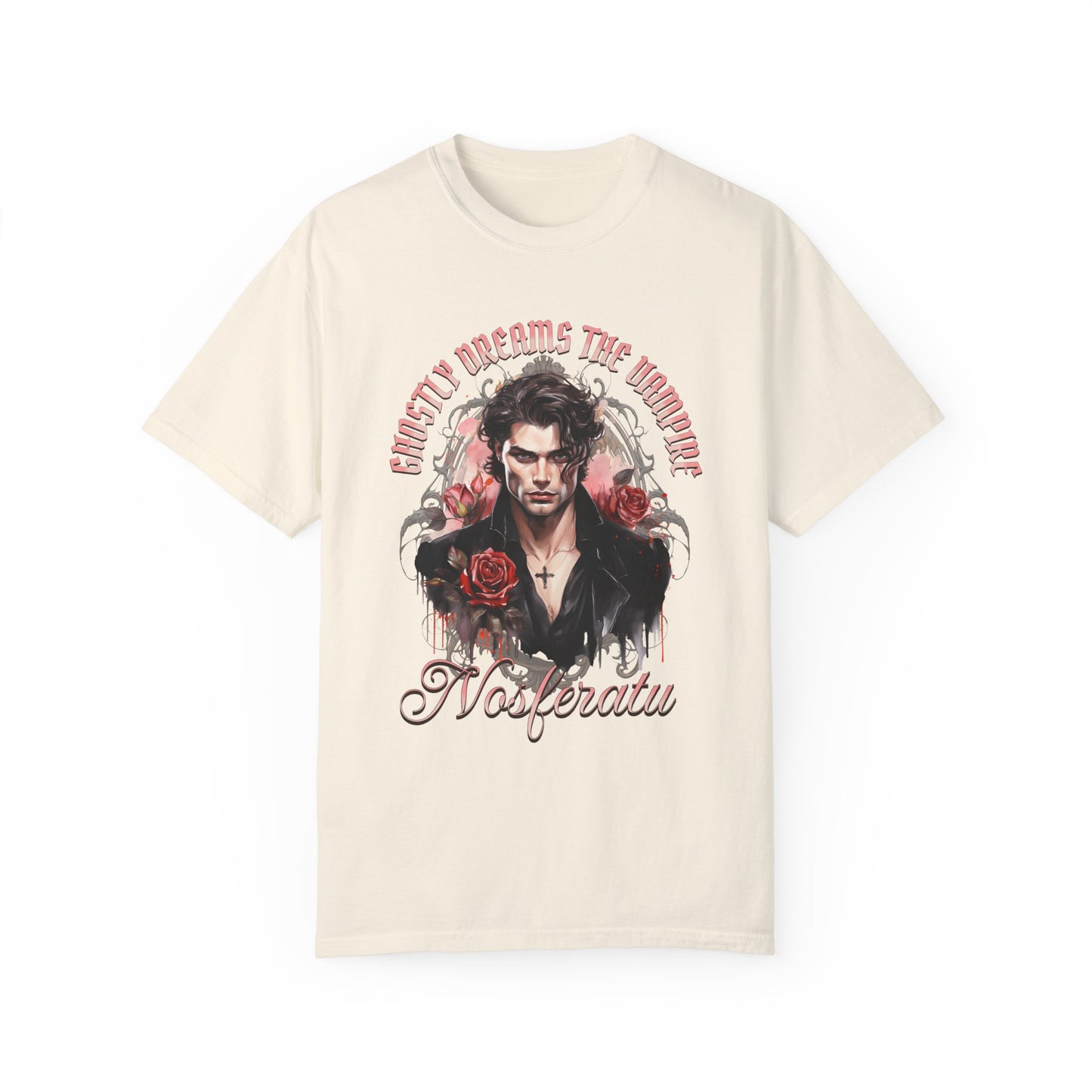 Vampire Nosferatu TShirt Dark Romance Gift For Vampire Lovers Mystic Falls Shirt Halloween Gift For Her Party Paranormal Romance Reader Gift T-Shirt Printify