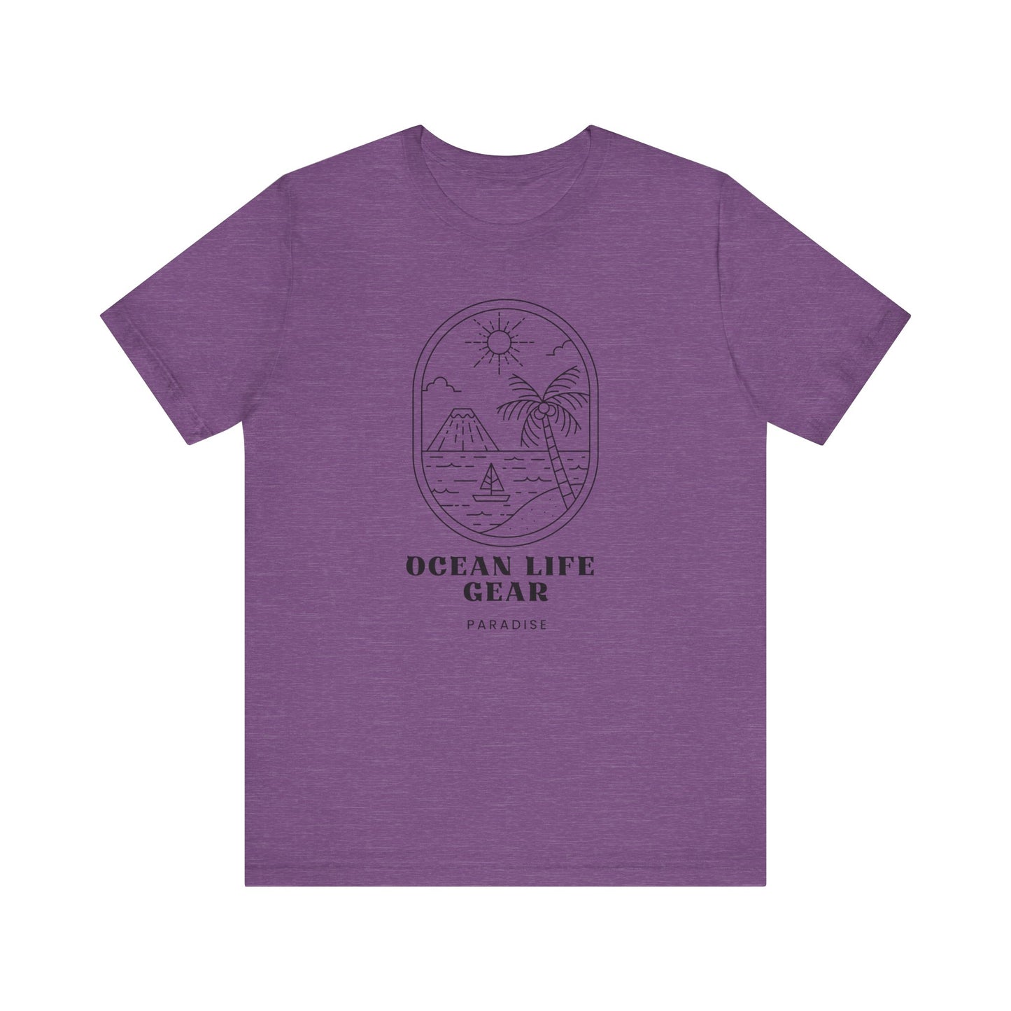 Scuba Diving Gift, Snorkel Tee, Scuba Diving Shirt, Scuba Diver Gift, Ocean Lover TShirt, Gifts For Snorkeler Scuba Divers, Ocean Life Gear T-Shirt Printify Heather Team Purple XS