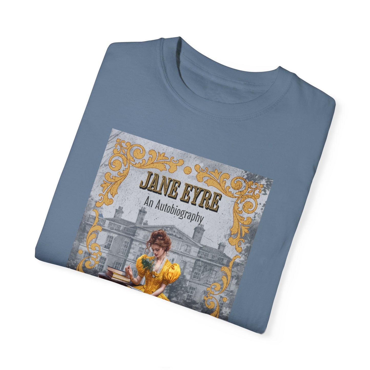 Jane Eyre T-shirt, Charlotte Brontë Historical Romance Comfort Colors Tee, Bookish Literary Brontë Sisters Fan Art Gift for Her, Bookclub T-Shirt Printify
