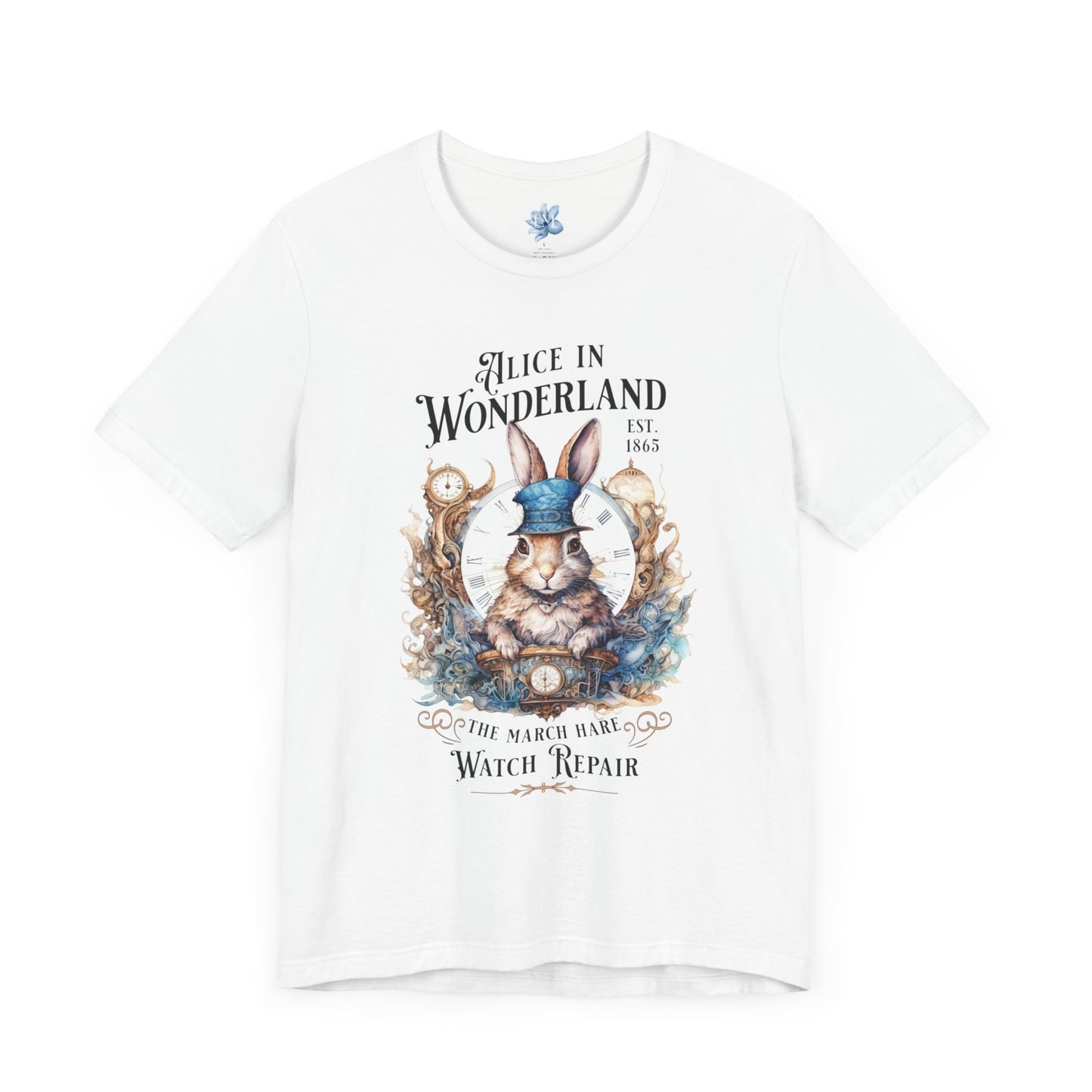 3001 Unisex Jersey Short Sleeve Tee Alice in Wonderland T-Shirt Printify