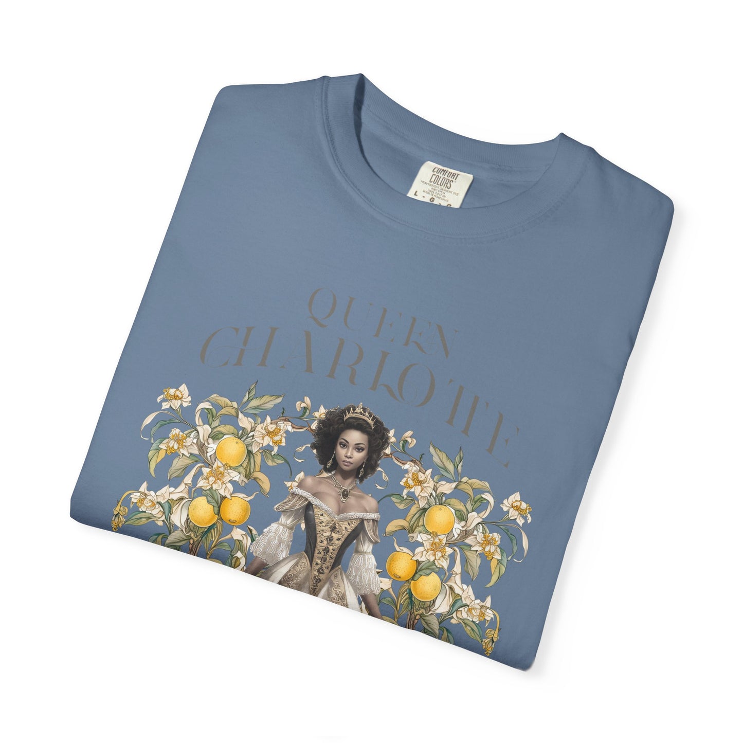 Queen Charlotte T-Shirt Literary Regency Period Tee Historical Drama Series Watching Spilling The Tea Theme Gift for Her Birthday Christmas