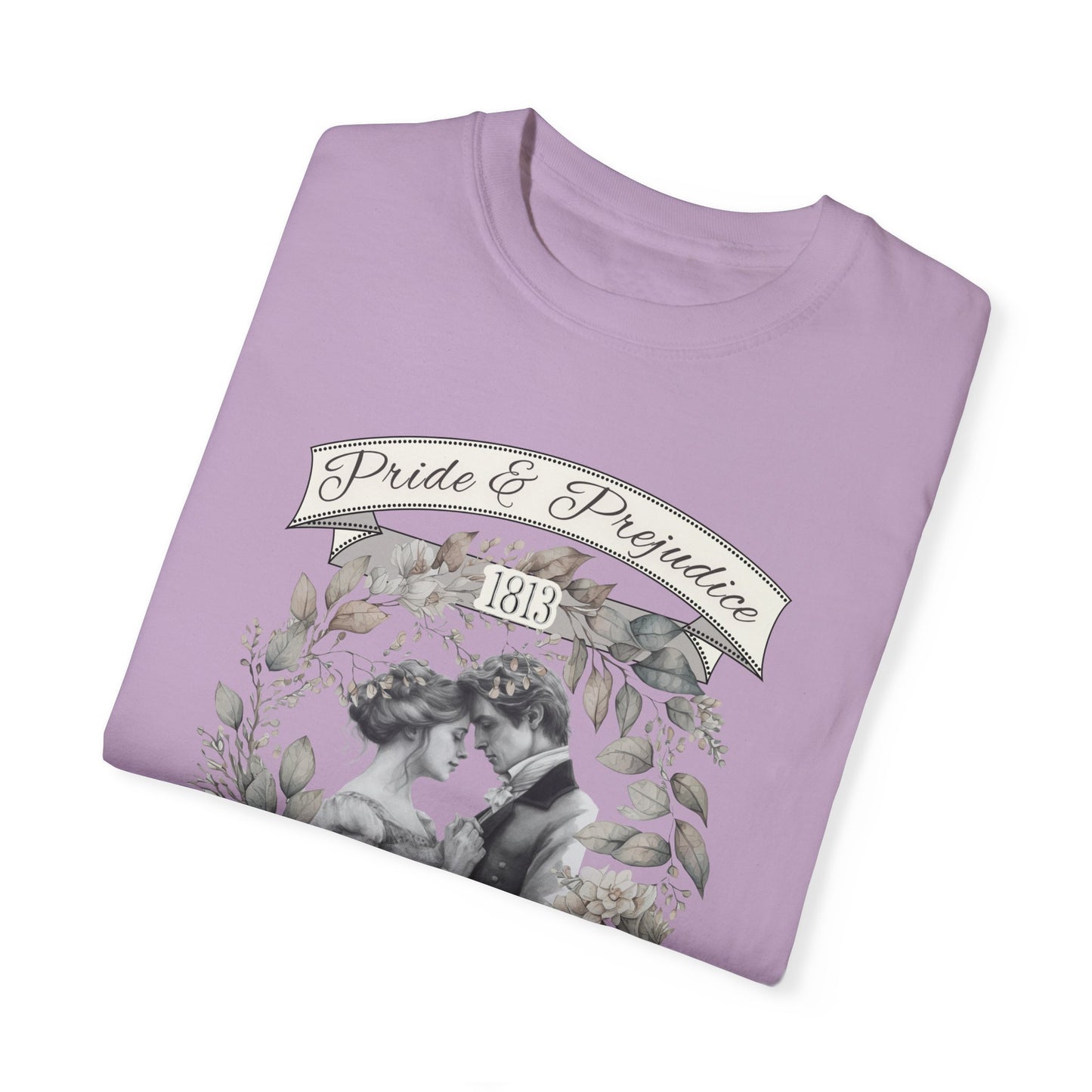 Pride and Prejudice T-Shirt Jane Austen Historical Romance Reader T-Shirt Printify