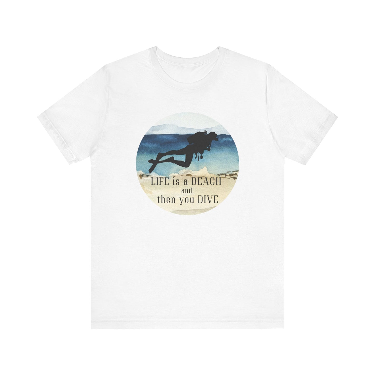 Scuba Diving Gift, Scuba Diving Shirt, Scuba Diver Gift, Scuba Lover Gift, Ocean Lover TShirt Gifts For Scuba Divers, Water Fun Tee, Snorke T-Shirt Printify White XS