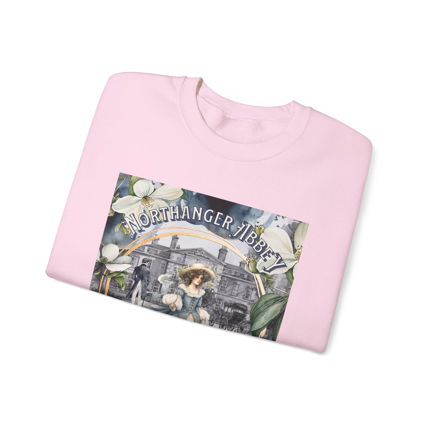 Jane Austen Sweatshirt, Northanger Abbey Historical Romance Sweater, Bookish Literary Jane Austen Fan Art Gift, Gift for Her, Bookclub Shirt Sweatshirt Printify