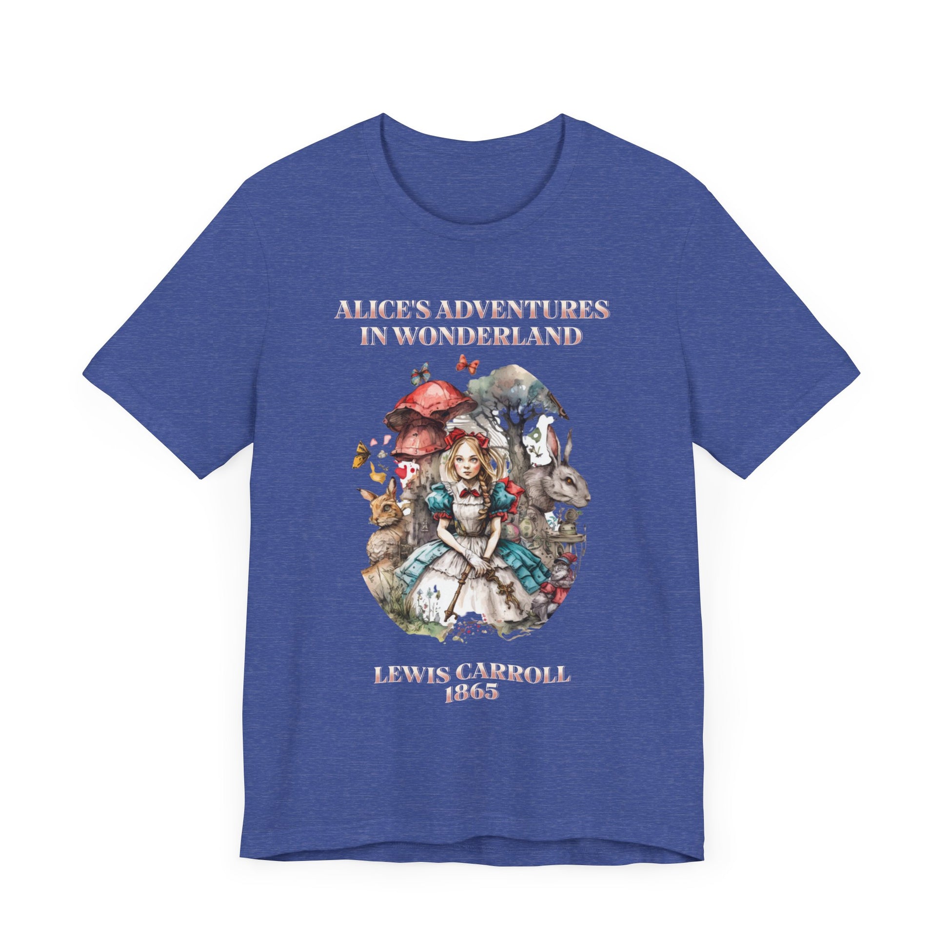 Unisex Jersey Short Sleeve Tee Alice in Wonderland T-Shirt Printify