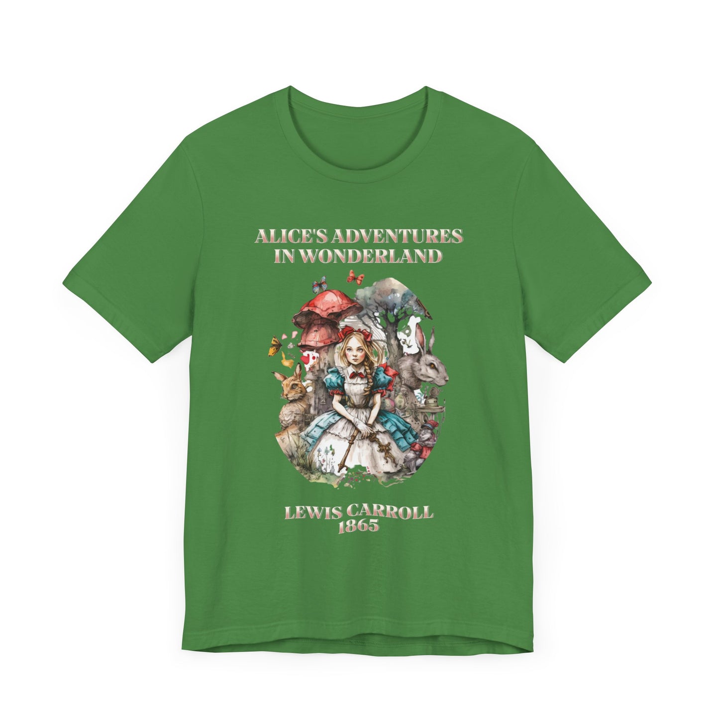 Unisex Jersey Short Sleeve Tee Alice in Wonderland T-Shirt Printify
