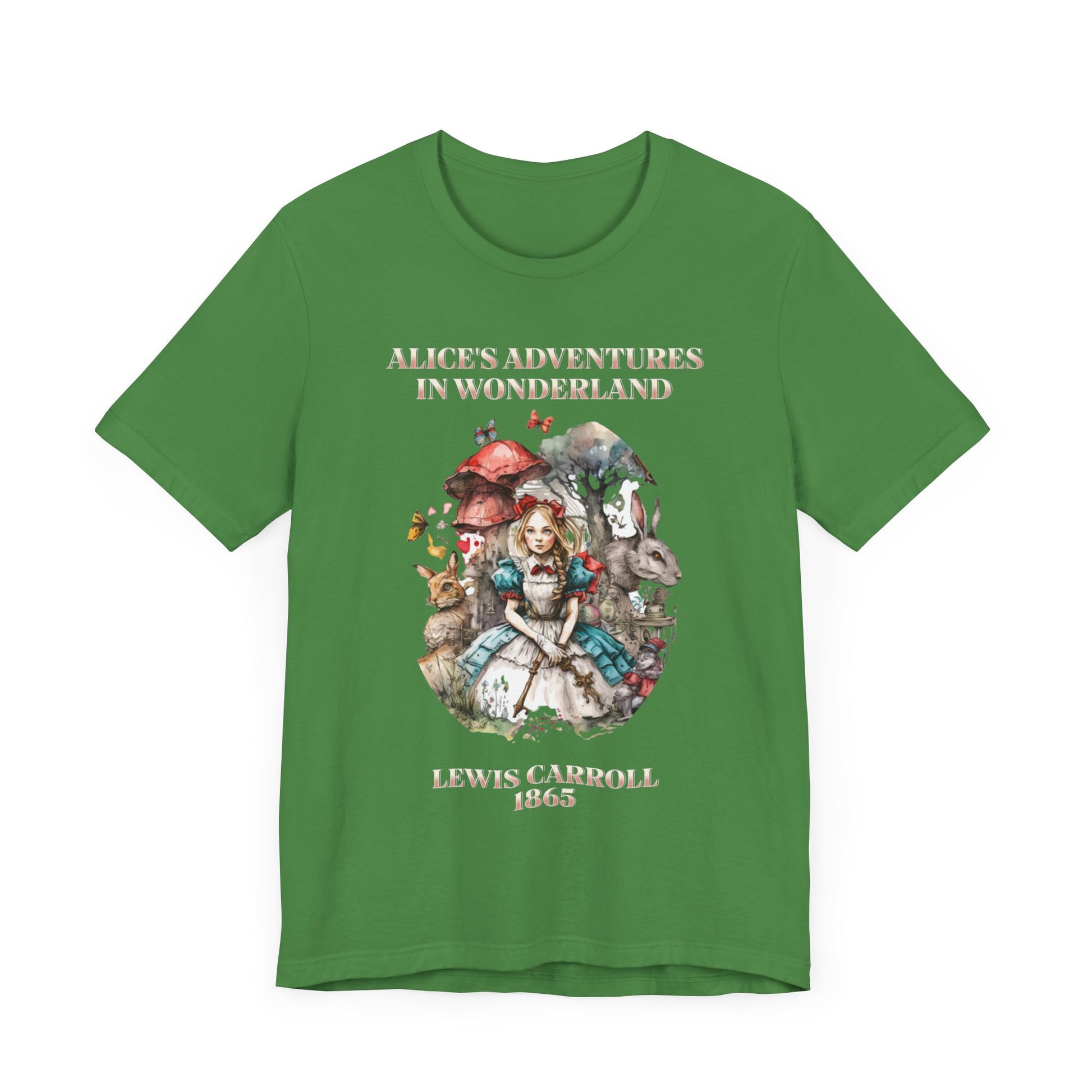 Unisex Jersey Short Sleeve Tee Alice in Wonderland T-Shirt Printify
