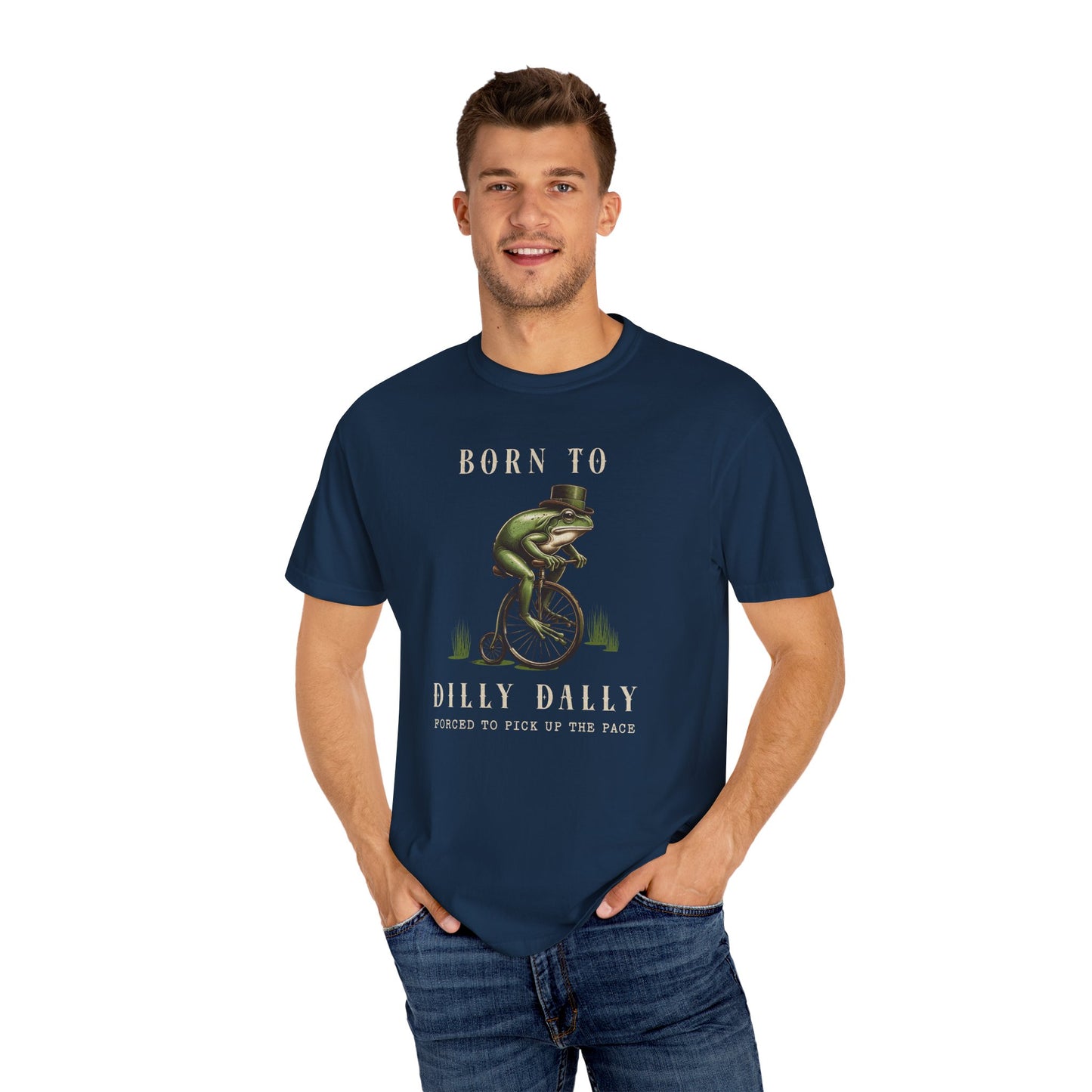 Dilly Dally Frog T-Shirt Retro Vibes Froggy Meme Shirt Vintage Frog And Toad Aesthetic Frog Lover Gift For Her Birthday Viral Trendy Shirt