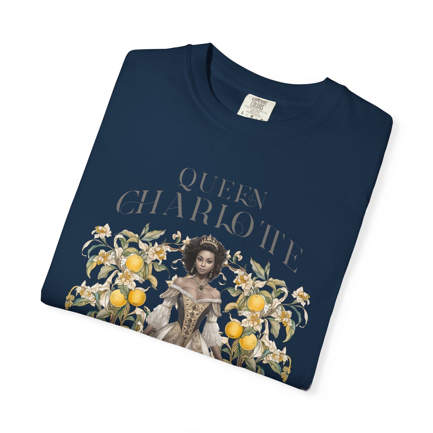 Queen Charlotte T-Shirt Literary Regency Period Tee Historical Drama Series Watching Spilling The Tea Theme Gift for Her Birthday Christmas