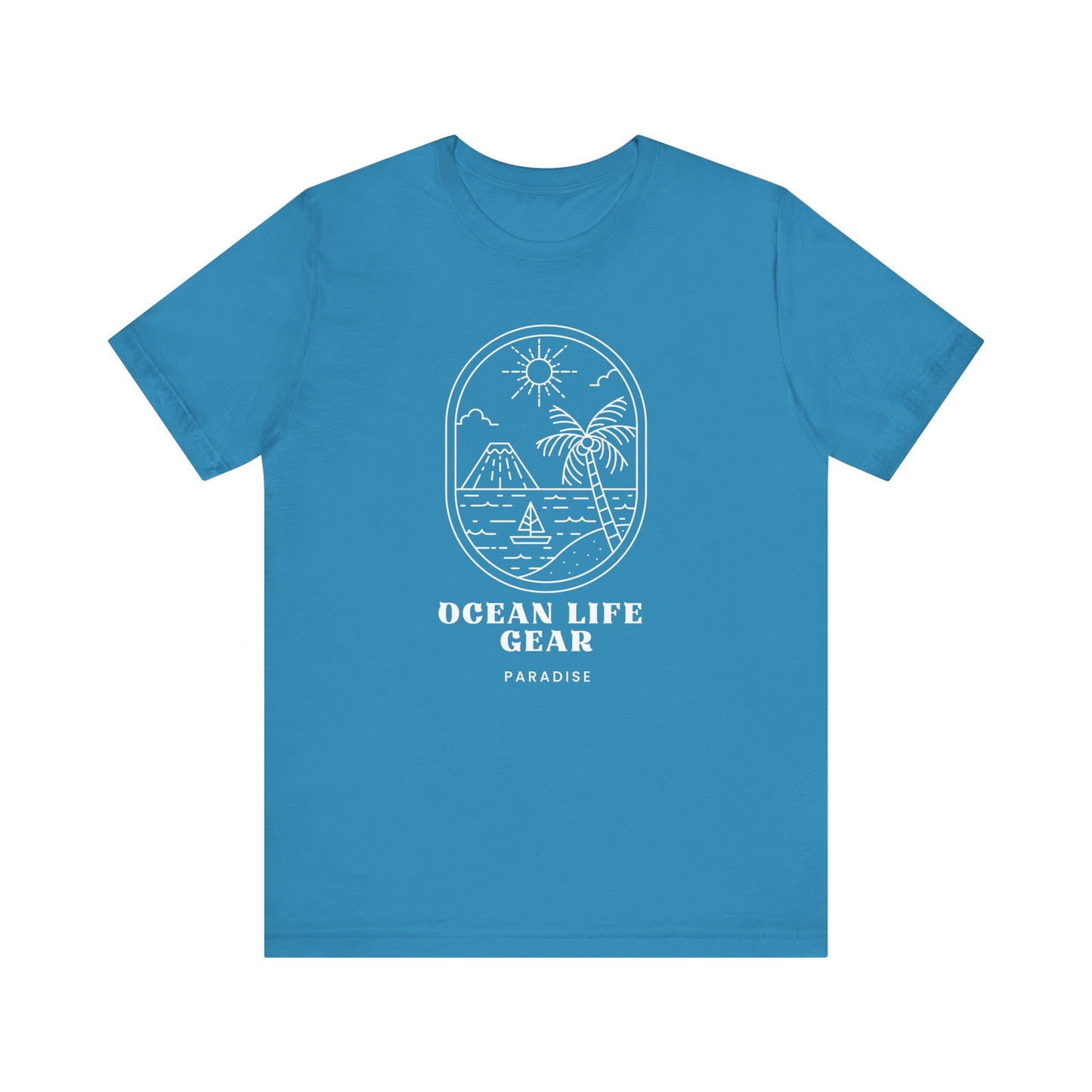 Scuba Diving Gift, Snorkel Tee, Scuba Diving Shirt, Scuba Diver Gift, Ocean Lover TShirt, Gifts For Snorkeler Scuba Divers, Ocean Life T-Shirt Printify Aqua XS