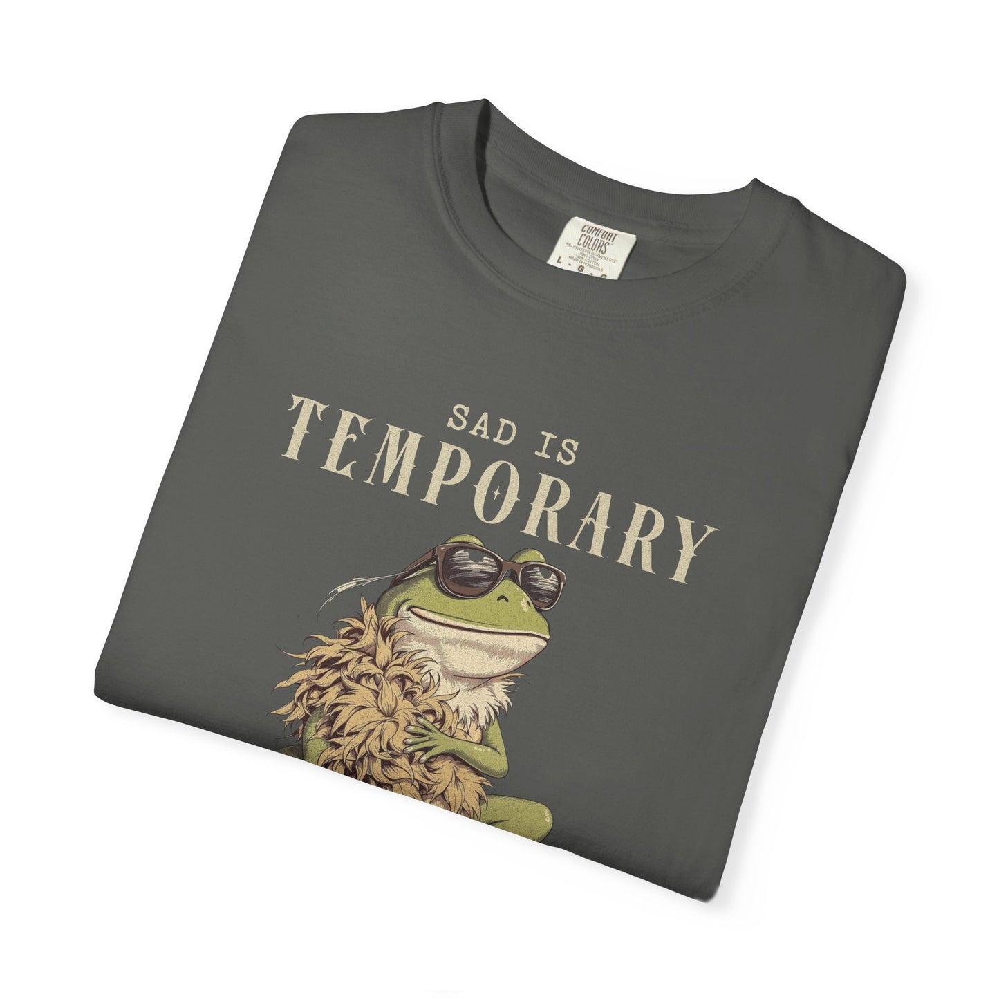 Funny Frog T-Shirt Retro Self Care Froggy Meme Shirt Vintage Frog And Toad Aesthetic Frog Lover Gift For Her Birthday Viral Trendy Shirt T-Shirt Printify