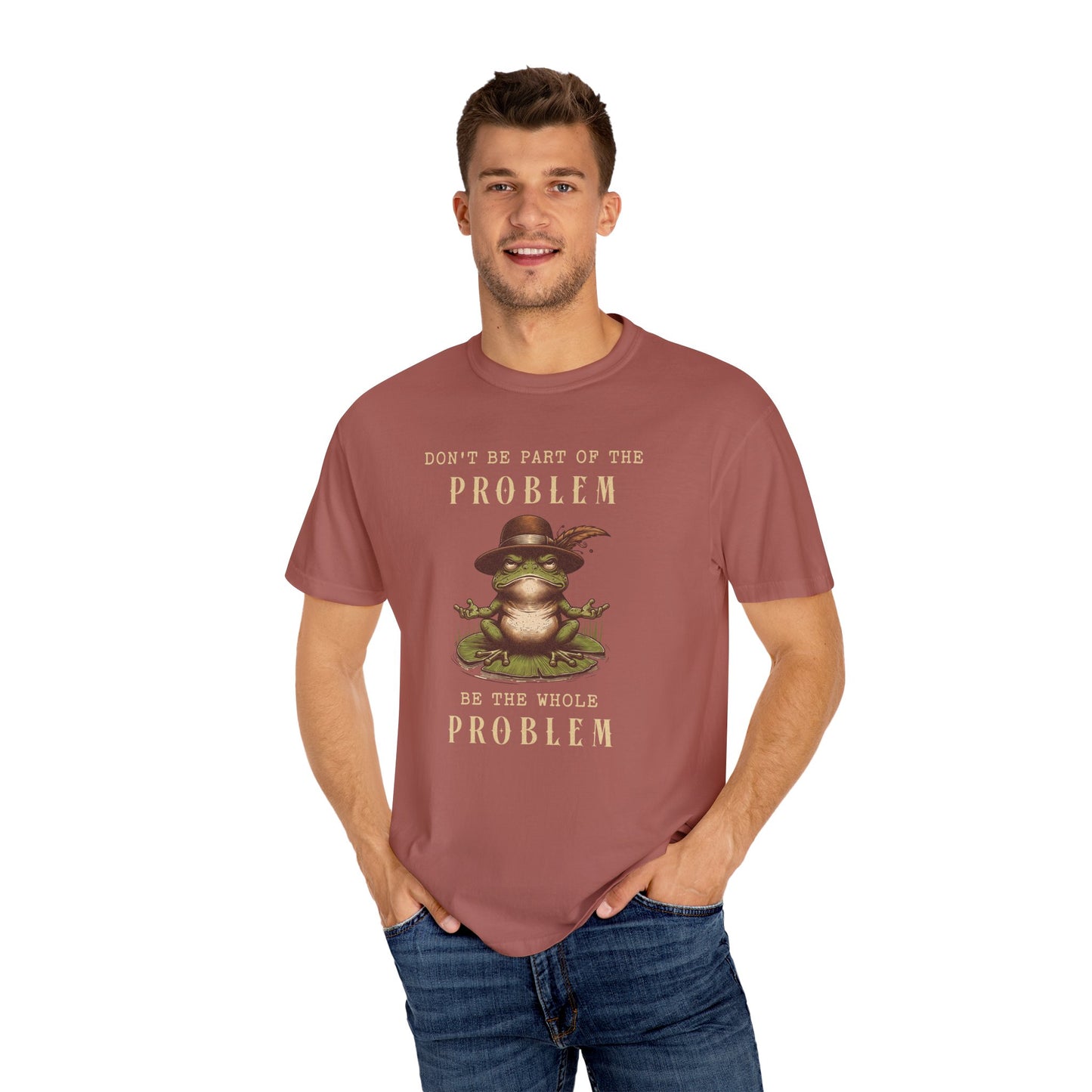 Funny Frog T-Shirt Retro Self Care Froggy Meme Shirt Vintage Frog And Toad Aesthetic Frog Lover Gift For Her Birthday Viral Trendy Shirt
