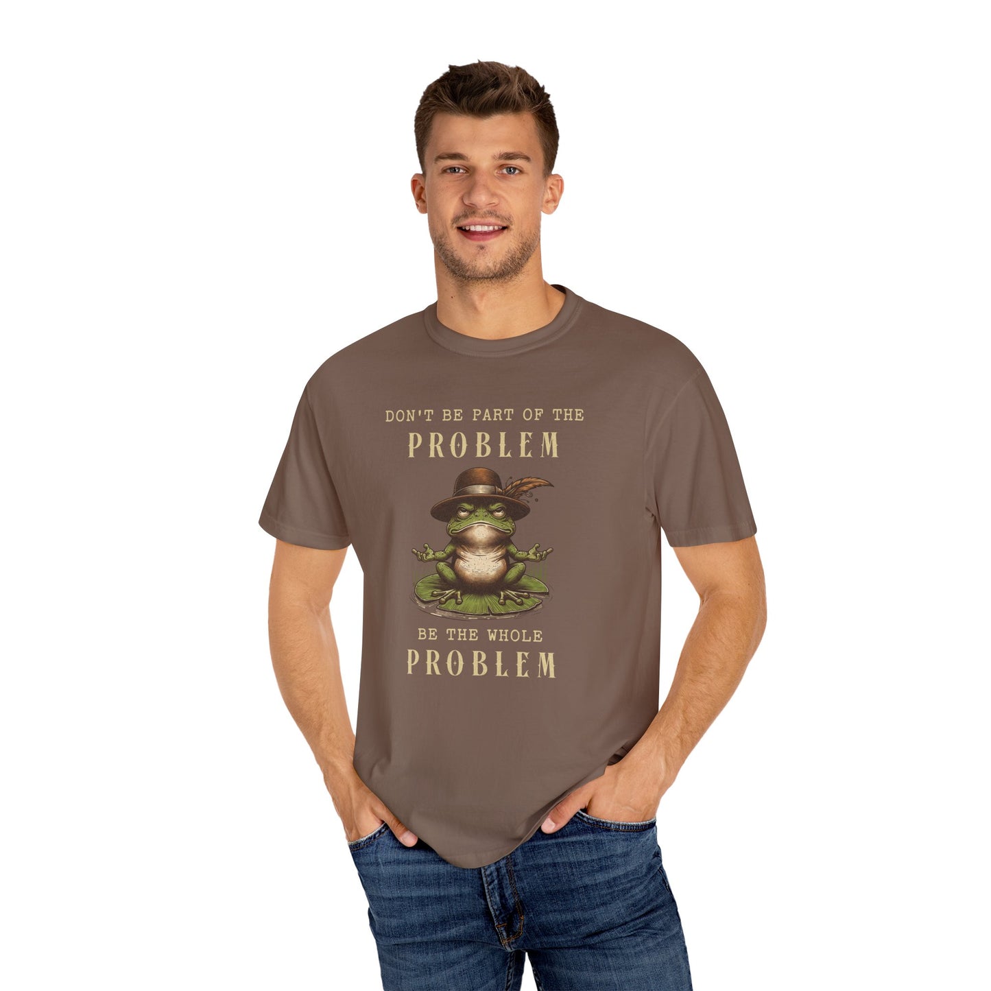 Funny Frog T-Shirt Retro Self Care Froggy Meme Shirt Vintage Frog And Toad Aesthetic Frog Lover Gift For Her Birthday Viral Trendy Shirt T-Shirt Printify