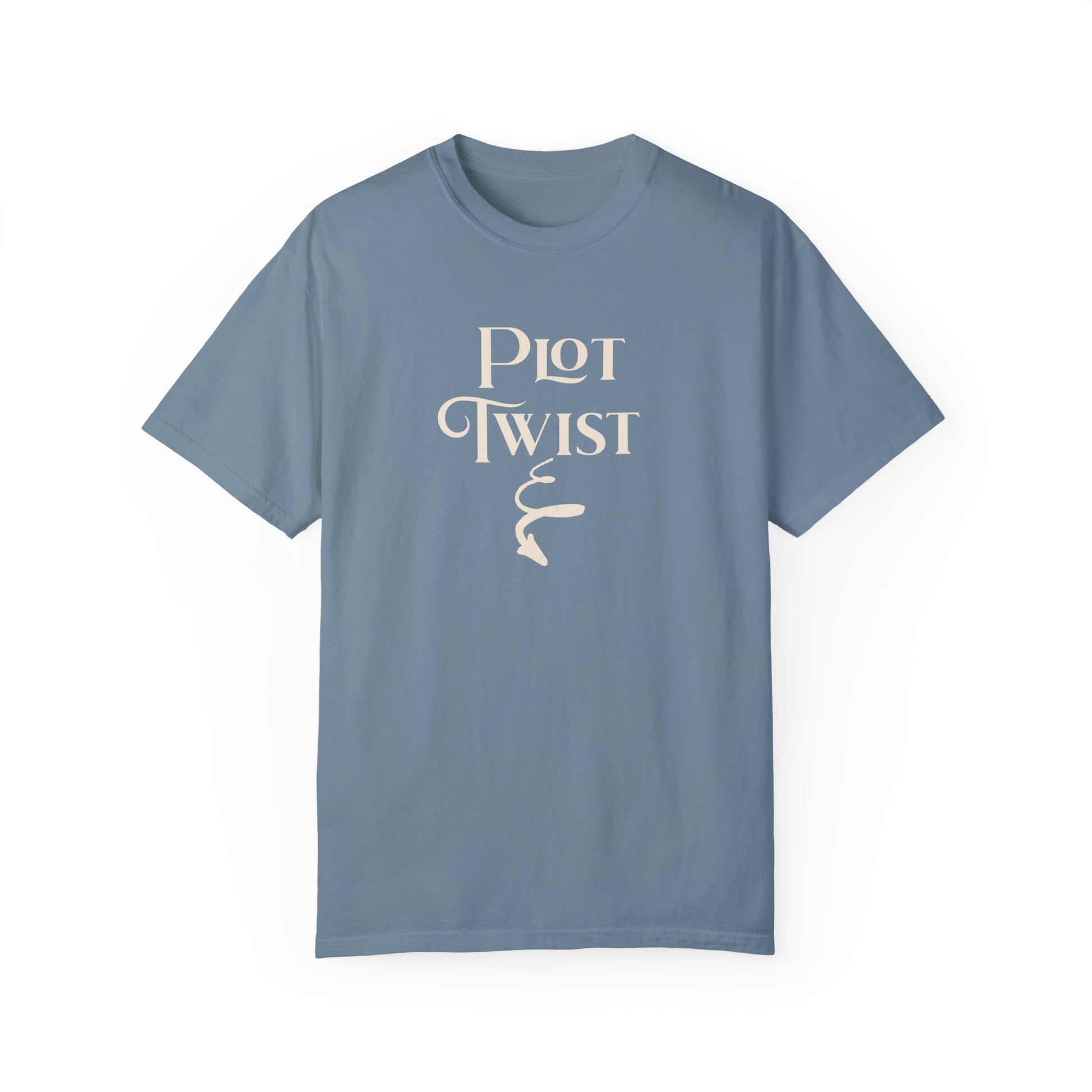 Plot Twist T-Shirt Author Shirt Pregnancy Announcement For Expecting Blog Writers Journalists Gift For Her Baby Shower Gift Baby Reveal T-Shirt Printify