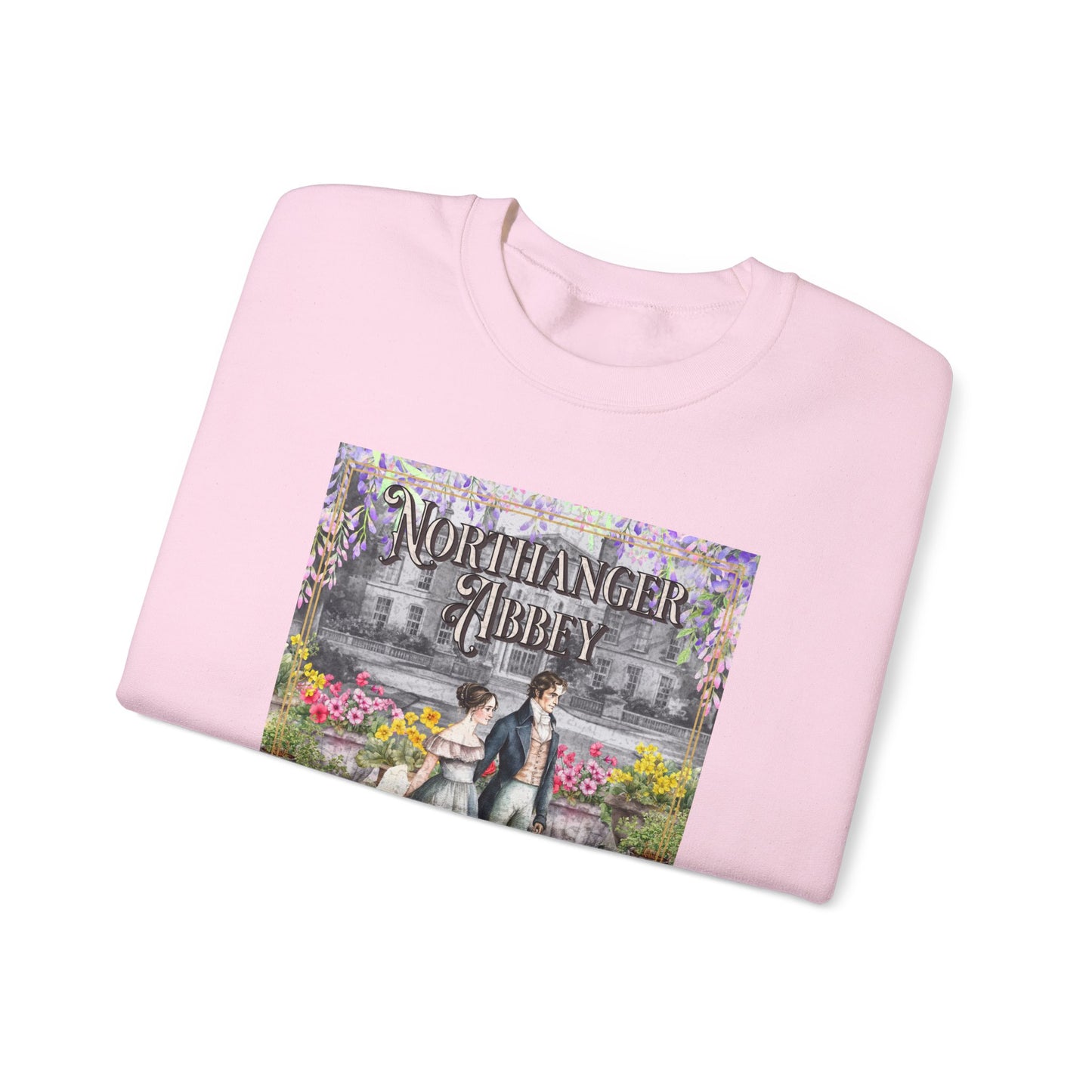 Jane Austen Sweatshirt, Northanger Abbey Historical Romance Sweater, Bookish Literary Jane Austen Fan Art Gift, Gift for Her, Bookclub Shirt Sweatshirt Printify