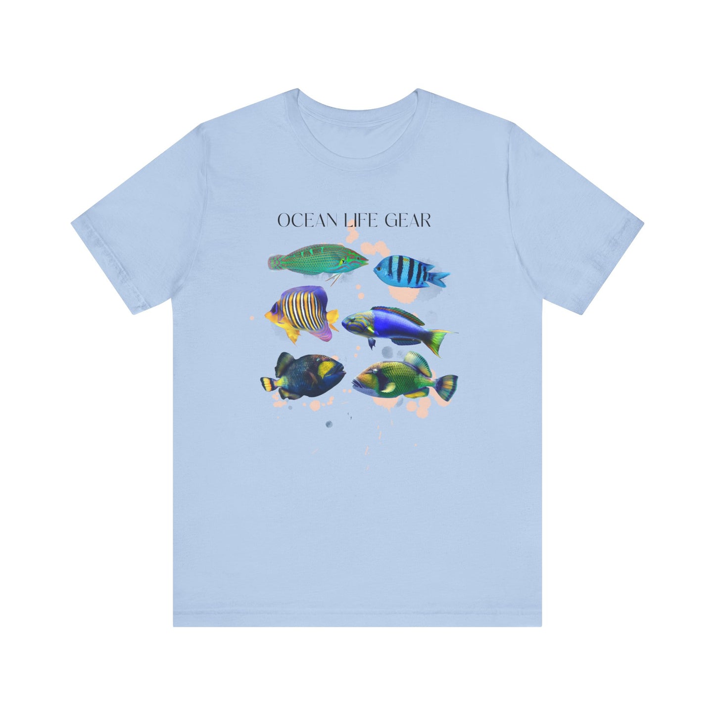 Scuba Diving Gift, Snorkel Tee, Scuba Diving Shirt, Scuba Diver Gift, Ocean Lover TShirt, Gifts For Snorkeler Scuba Divers, Ocean Life Gear T-Shirt Printify Baby Blue XS