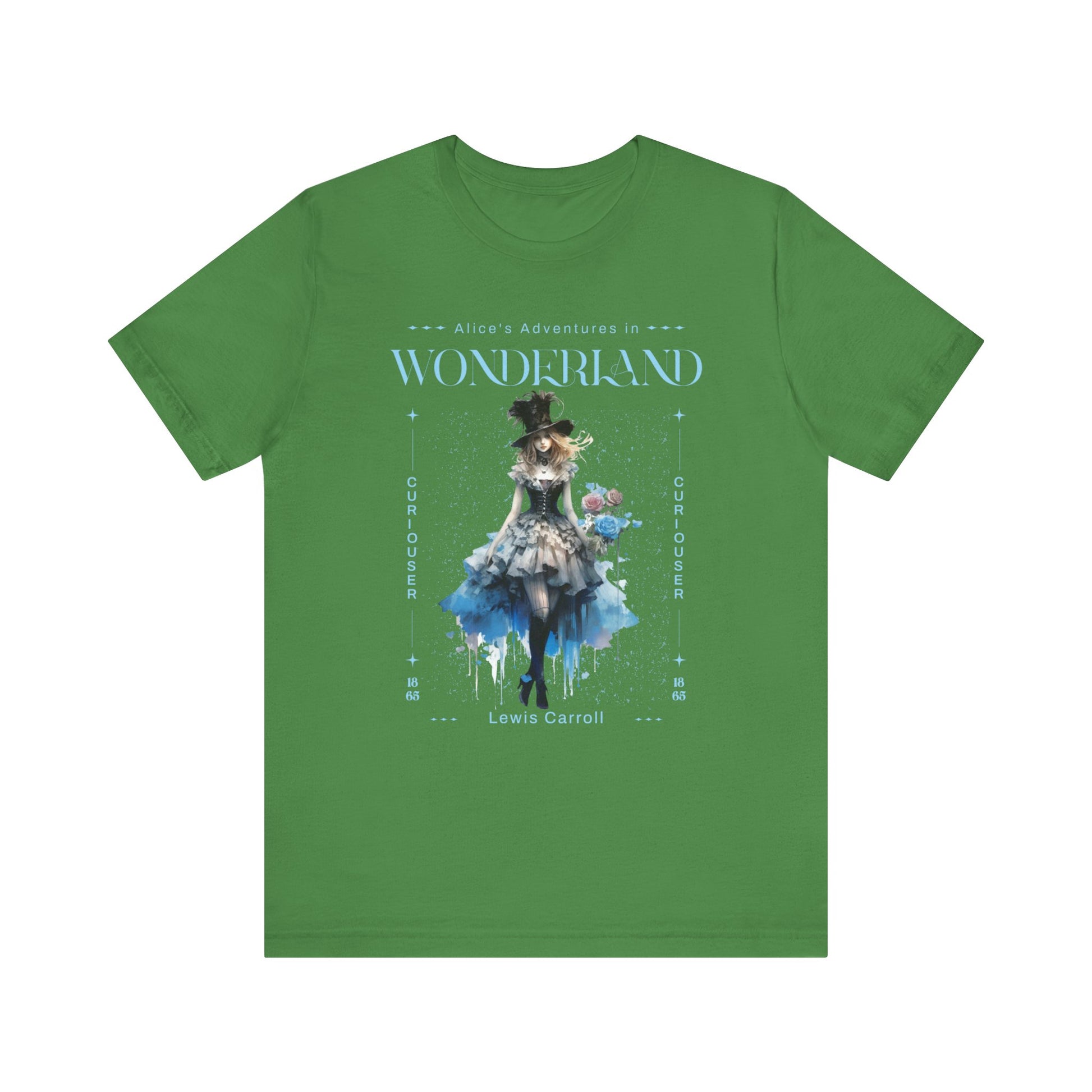 3001 Unisex Jersey Short Sleeve Tee Alice in Wonderland T-Shirt Printify Leaf S