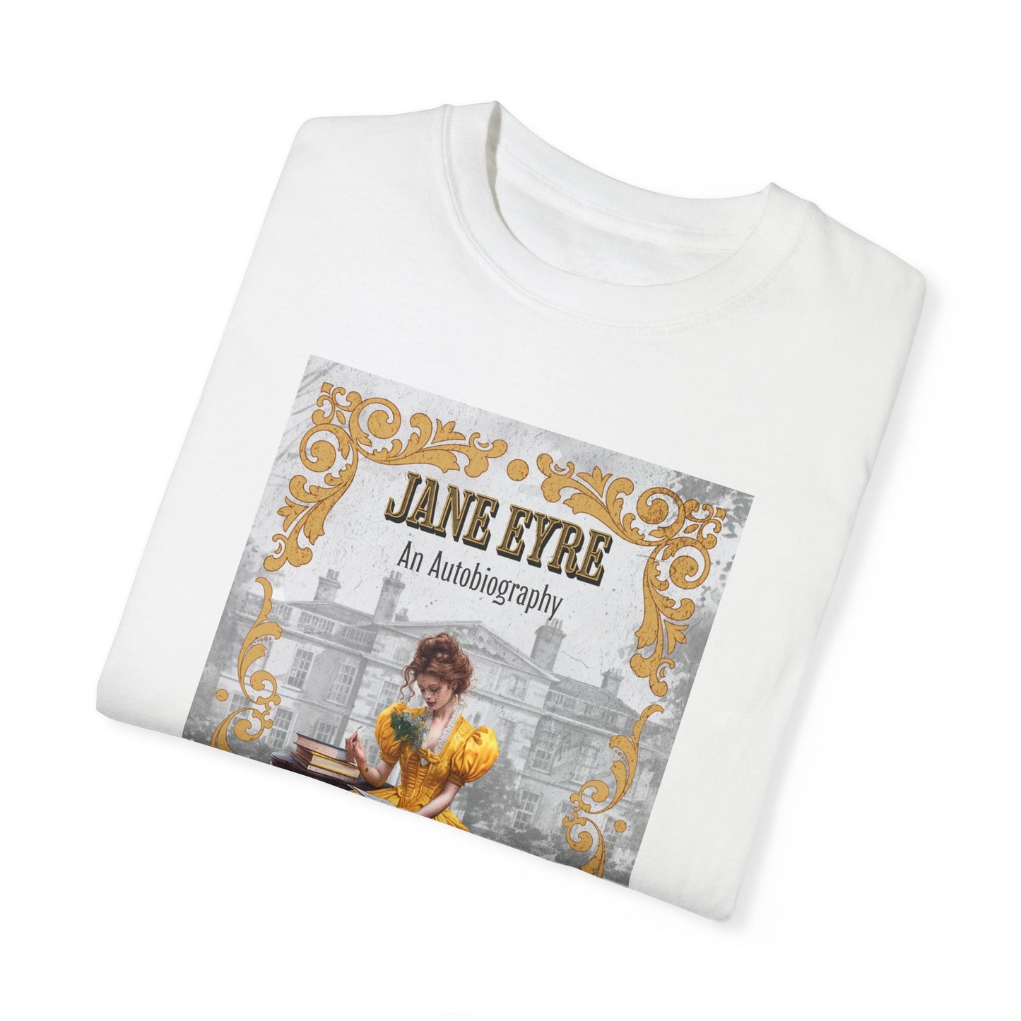 Jane Eyre T-shirt, Charlotte Brontë Historical Romance Comfort Colors Tee, Bookish Literary Brontë Sisters Fan Art Gift for Her, Bookclub T-Shirt Printify