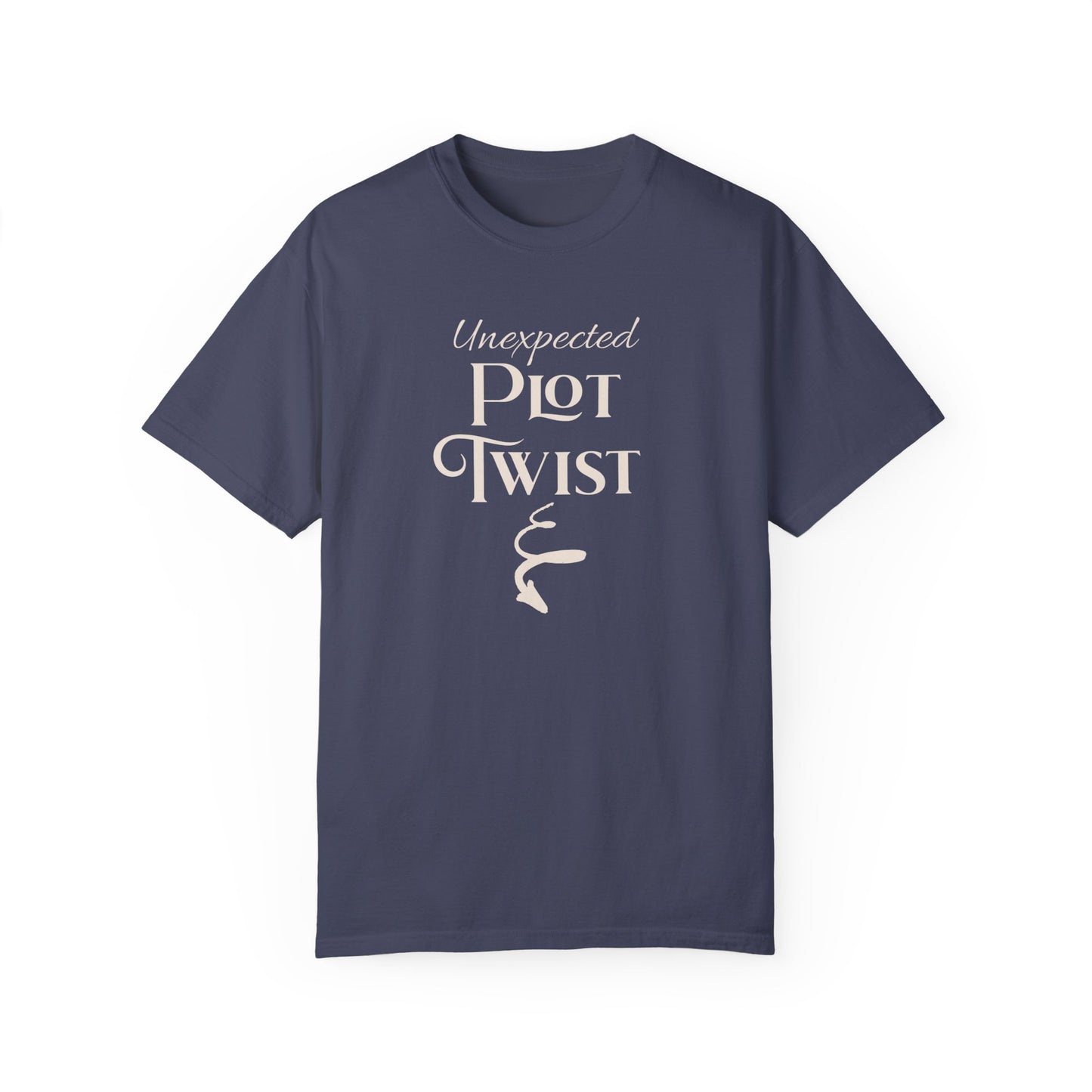 Plot Twist T-Shirt Author Shirt Pregnancy Announcement For Expecting Blog Writers Journalists Gift For Her Baby Shower Gift Baby Reveal T-Shirt Printify