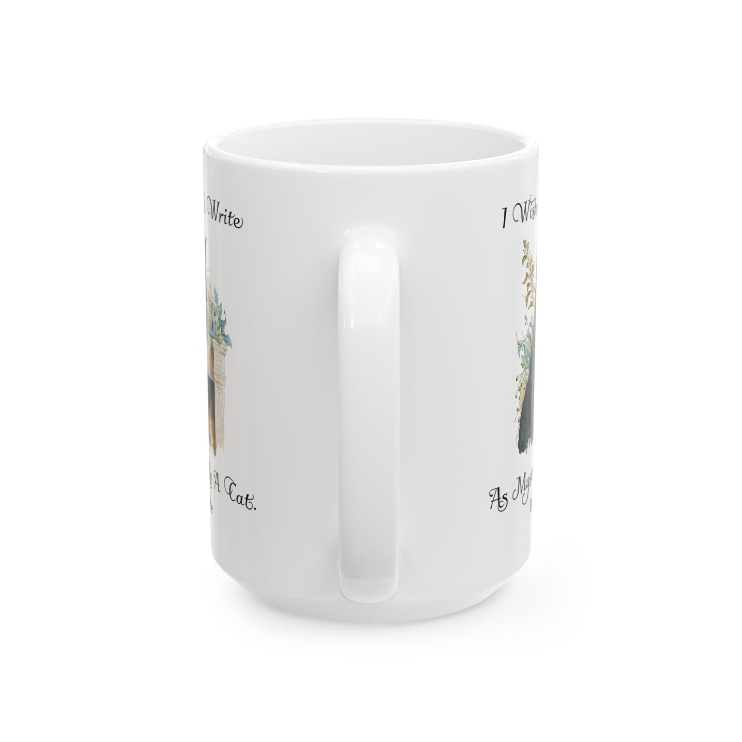 Edgar Allan Poe Coffee Mug Nevermore The Black Cat Coffee Cup Gift For Book Lover Reader Gift For Gothic Dark Academia Bookish Birthday Gift Mug Printify
