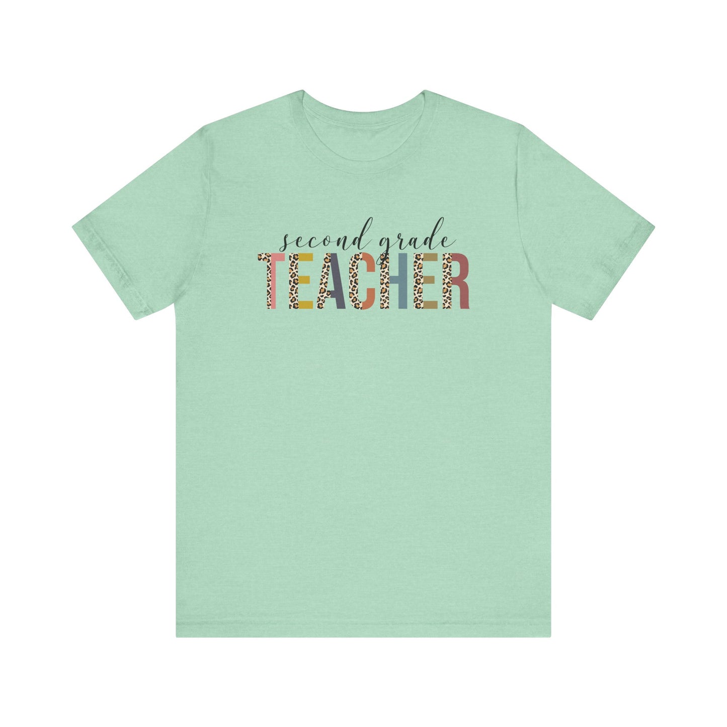 Cute Teacher TShirt Gift, Education Tee, Elementary School Teacher Appreciation, Funny Back To School Shirt, Teacher T-Shirt, Teacher Tee T-Shirt Printify Heather Mint XS