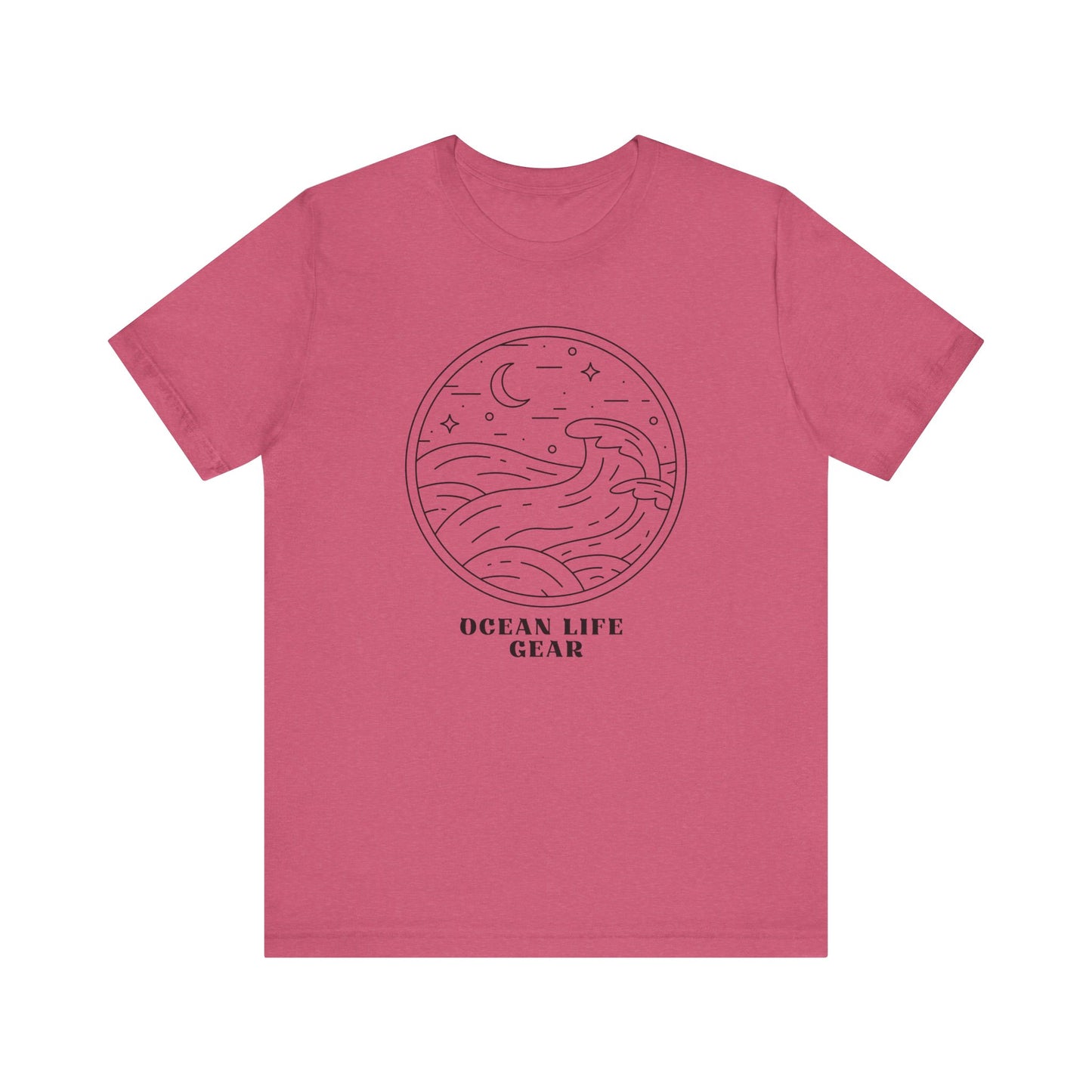 Scuba Diving Gift, Snorkel Tee, Scuba Diving Shirt, Scuba Diver Gift, Ocean Lover TShirt, Gifts For Snorkeler Scuba Divers, Ocean Life Gear T-Shirt Printify Heather Raspberry XS