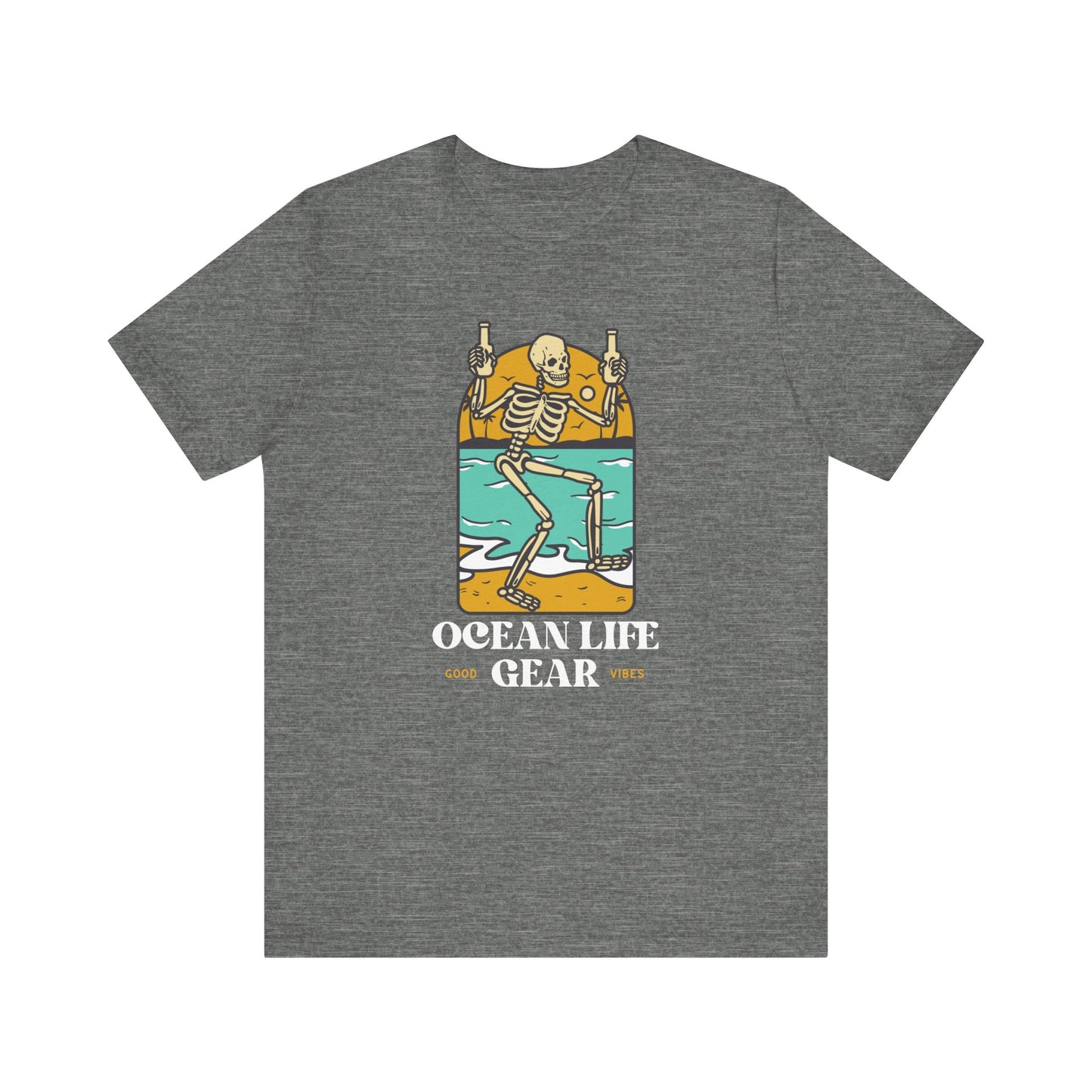 Scuba Diving Gift, Snorkel Tee, Scuba Diving Shirt, Scuba Diver Gift, Ocean Lover TShirt, Gifts For Snorkeler Scuba Divers, Ocean Life Gear T-Shirt Printify Deep Heather XS