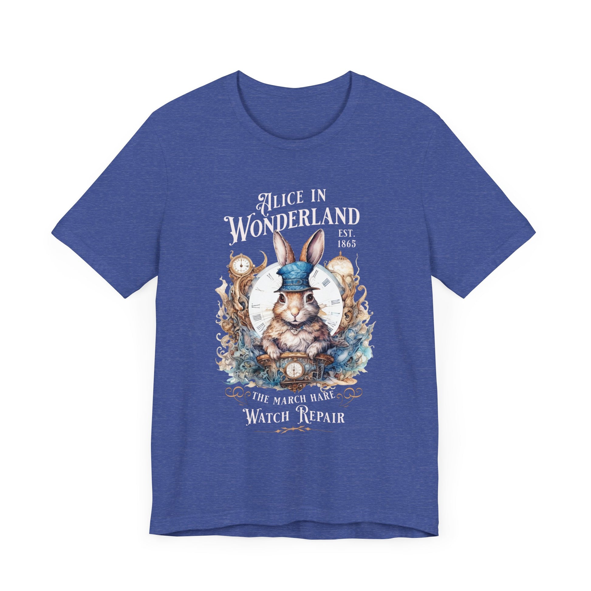 3001 Unisex Jersey Short Sleeve Tee Alice in Wonderland T-Shirt Printify
