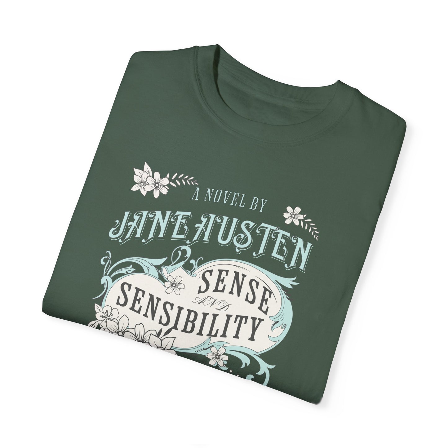 Sense and Sensibility Jane Austen Fan Gift Historical Romance Reader Tee T-Shirt Printify