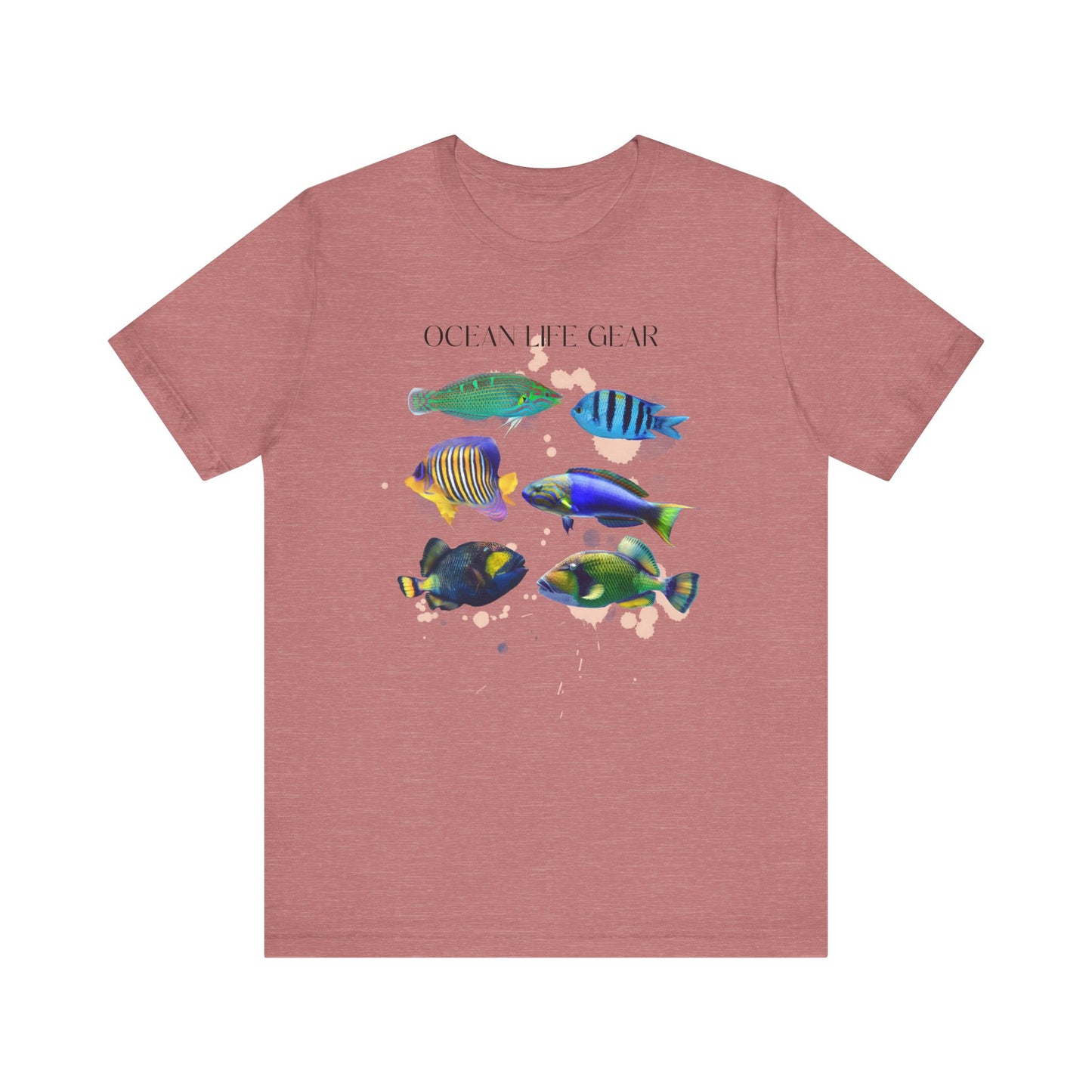 Scuba Diving Gift, Snorkel Tee, Scuba Diving Shirt, Scuba Diver Gift, Ocean Lover TShirt, Gifts For Snorkeler Scuba Divers, Ocean Life Gear T-Shirt Printify Heather Mauve XS