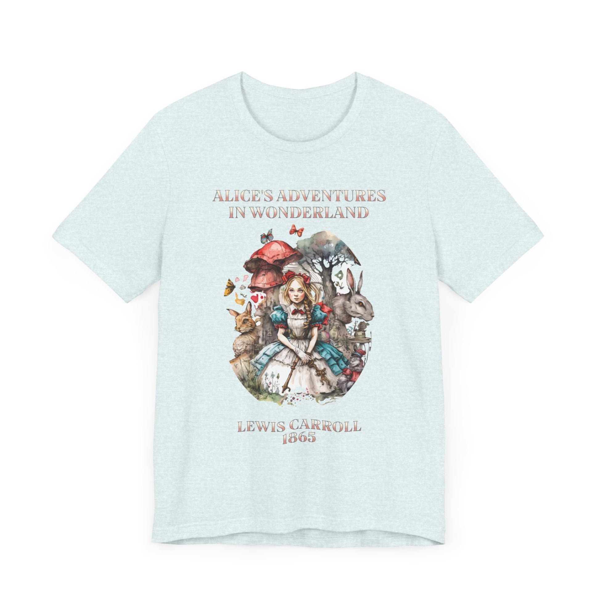Unisex Jersey Short Sleeve Tee Alice in Wonderland T-Shirt Printify