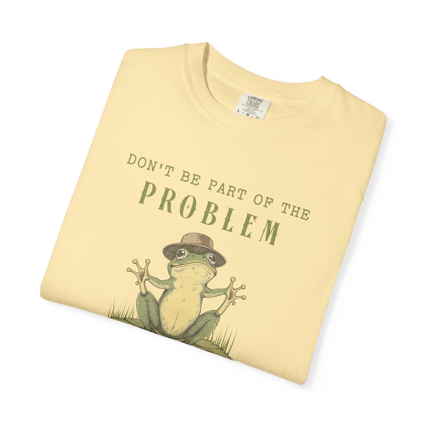 Funny Frog T-Shirt Retro Froggy Meme Shirt Vintage Frog And Toad Aesthetic Frog Lover Gift For Her Calm Vibes Birthday Viral Trendy Shirt T-Shirt Printify