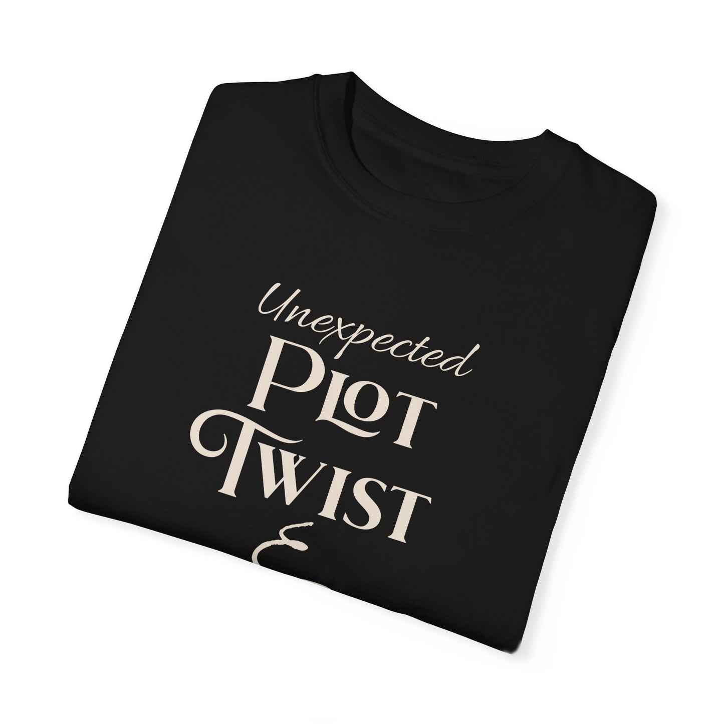 Plot Twist T-Shirt Author Shirt Pregnancy Announcement For Expecting Blog Writers Journalists Gift For Her Baby Shower Gift Baby Reveal T-Shirt Printify