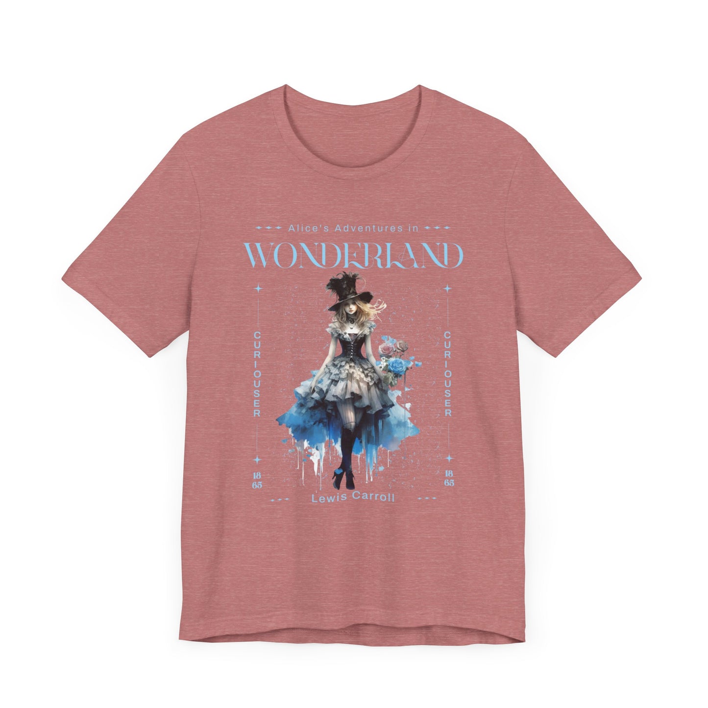 3001 Unisex Jersey Short Sleeve Tee Alice in Wonderland T-Shirt Printify