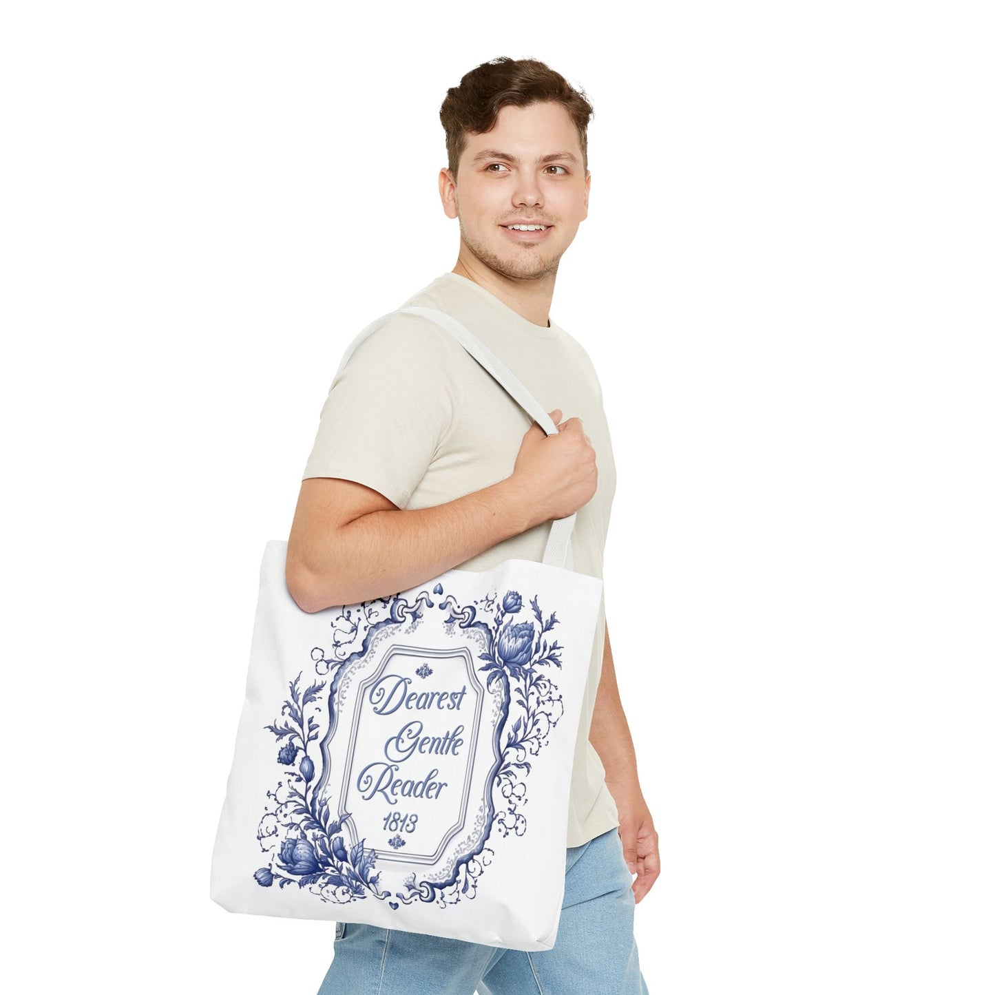Dearest Gentle Reader Tote Bag Regency England Ton Society Papers Gift For Bridgeton Fan Historical Drama Romance Reader Gift Bookclub Gift Bags Printify