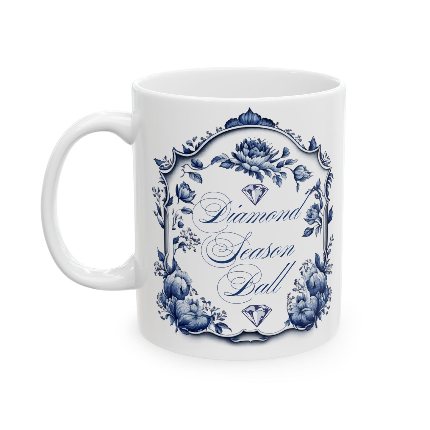 Diamond Season Ball Coffee Mug Regency England Ton Society Galla Gift For Fan Of Historical Drama Romance Reader Gift Bookclub Gift Mug Printify
