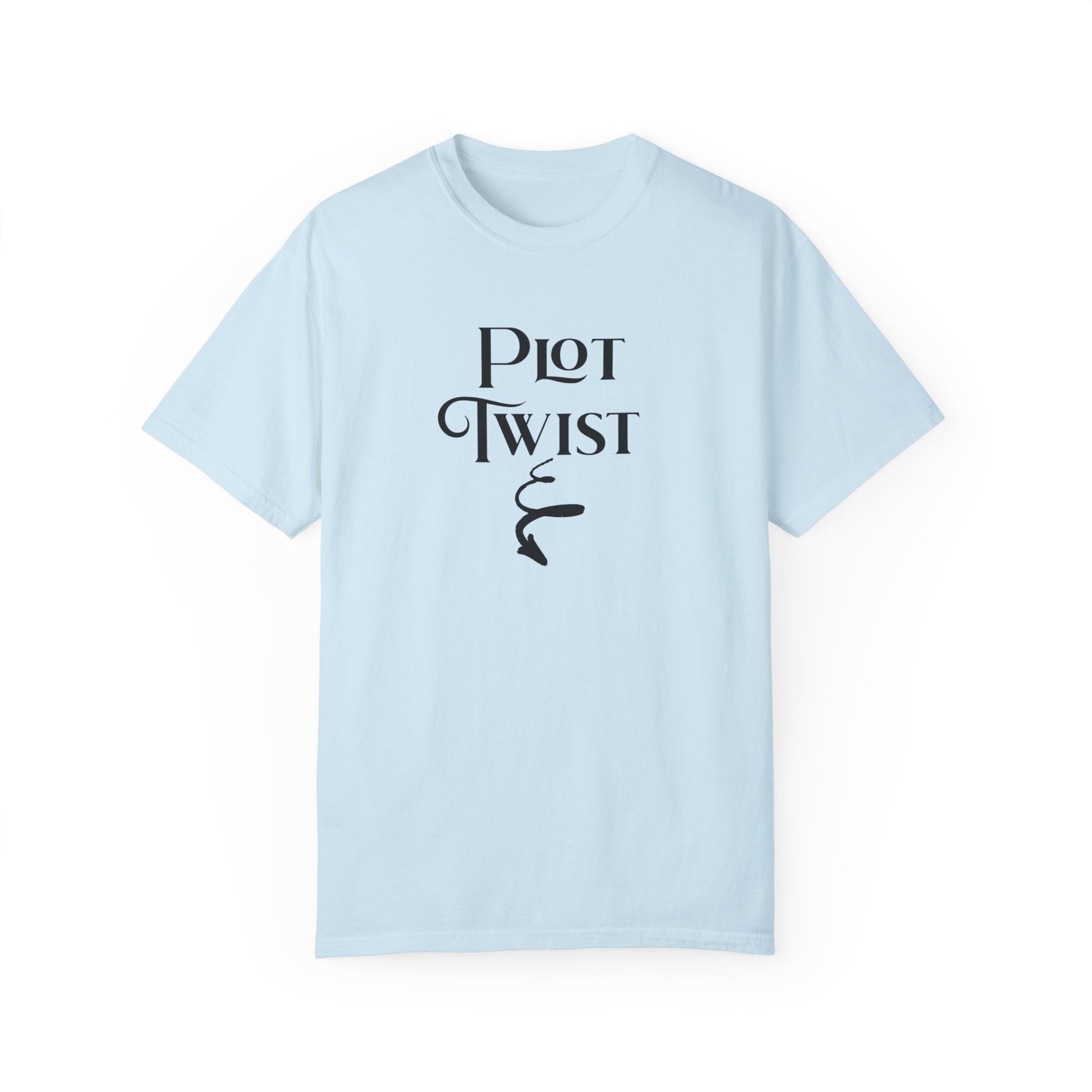 Plot Twist T-Shirt Author Shirt Pregnancy Announcement For Expecting Blog Writers Journalists Gift For Her Baby Shower Gift Baby Reveal T-Shirt Printify