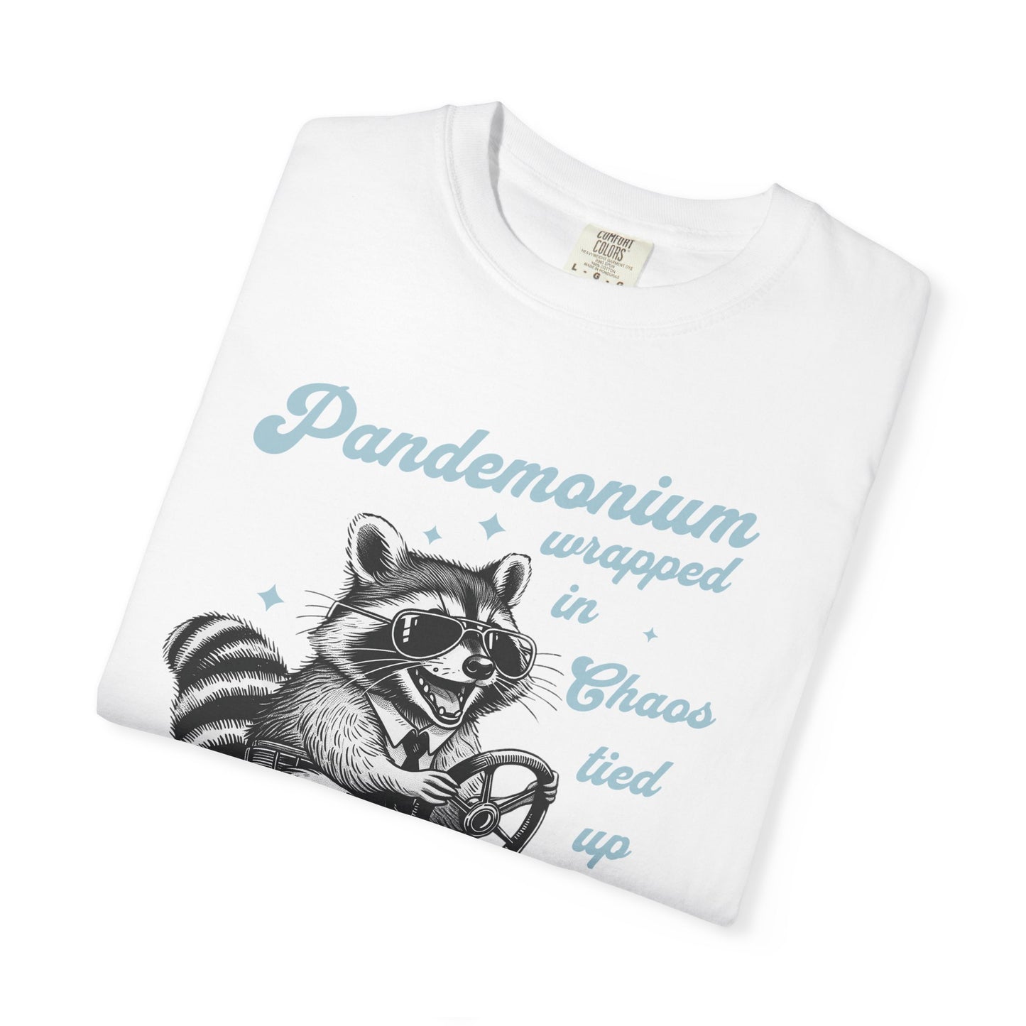 Retro Funny Sarcastic Racoon Lover T-Shirt Trash Panda Funny Animal Lover Shirt Unique Gift for Animal Lovers Viral Trendy Gift For Birthday T-Shirt Printify