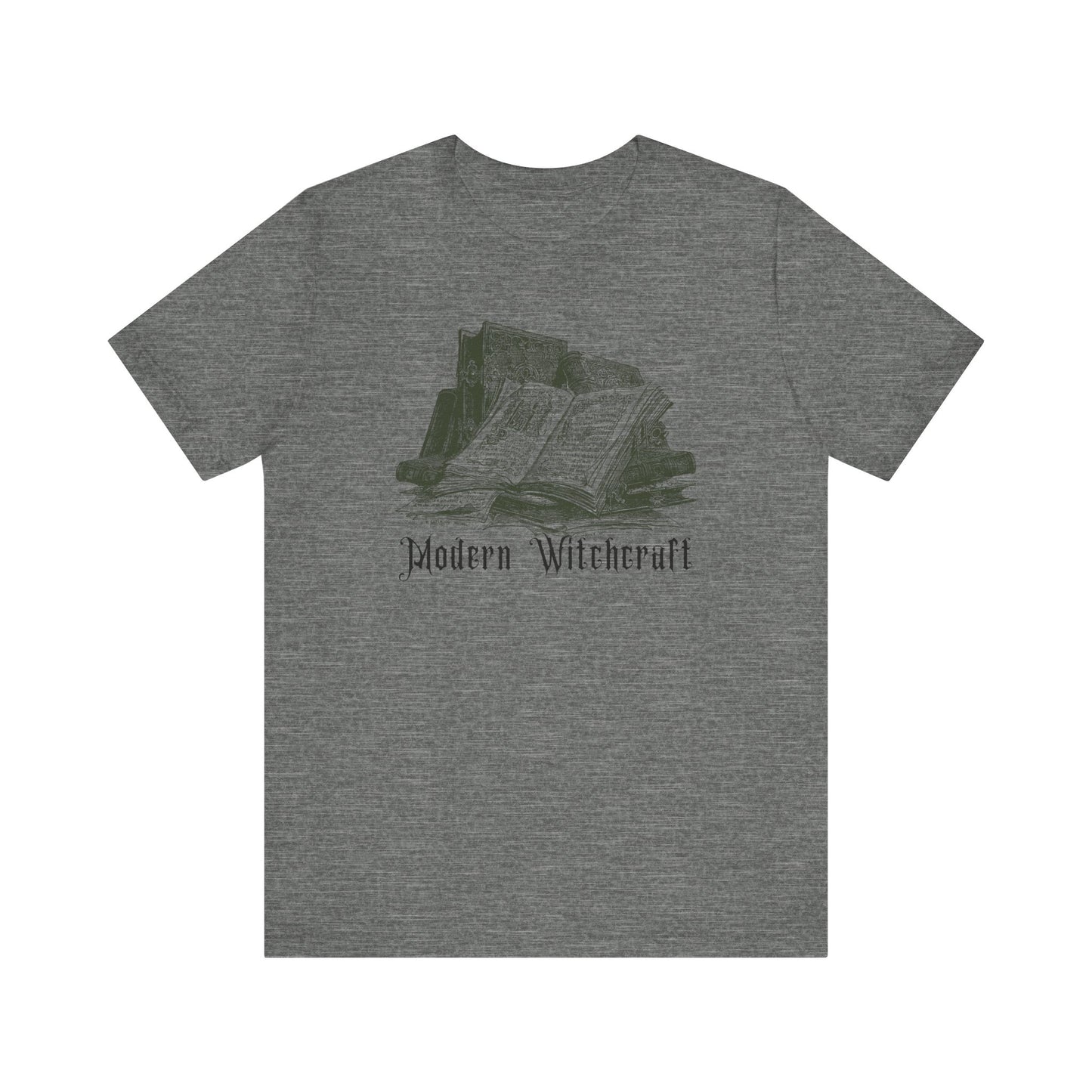 Halloween Vintage Witches Spell Books TShirt, Spooky Season Tee, Trick or Treating Shirt, Halloween Party T-Shirt, Modern Witchcraft T Shirt T-Shirt Printify Deep Heather XS