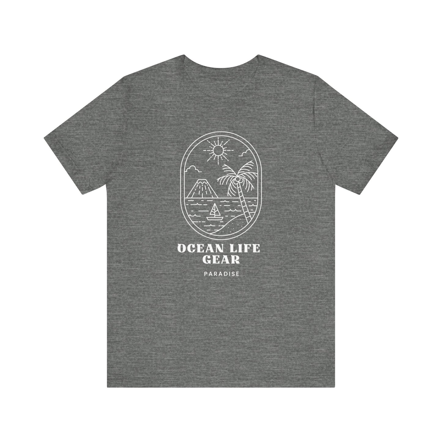 Scuba Diving Gift, Snorkel Tee, Scuba Diving Shirt, Scuba Diver Gift, Ocean Lover TShirt, Gifts For Snorkeler Scuba Divers, Ocean Life T-Shirt Printify Deep Heather XS