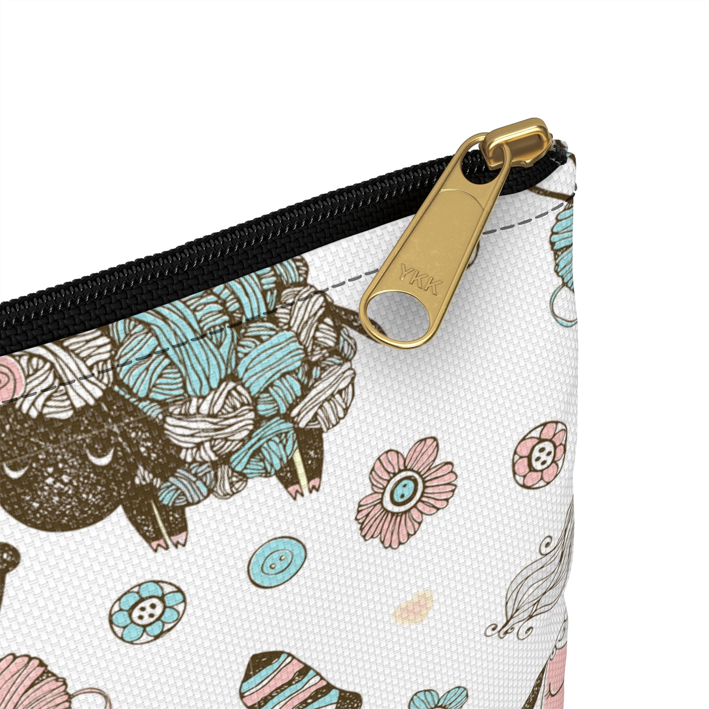 Crochet, Knitting or Crafting Accessory Pouch, Crochet Gift, Knitting Gift, Craft Organization or Storage Bag or Pouch. Bags Printify