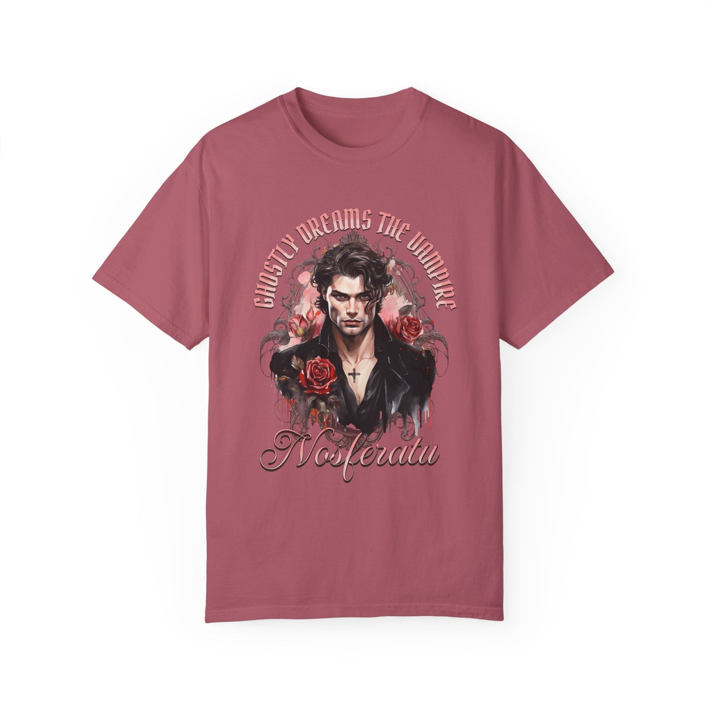 Vampire Nosferatu TShirt Dark Romance Gift For Vampire Lovers Mystic Falls Shirt Halloween Gift For Her Party Paranormal Romance Reader Gift T-Shirt Printify