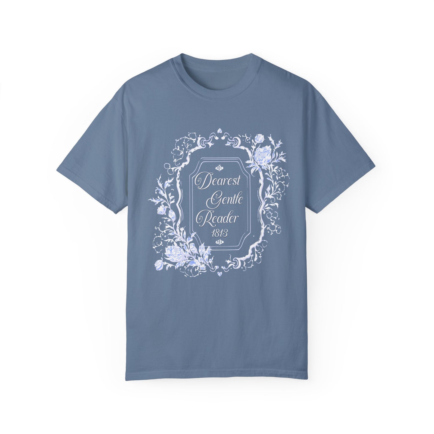 Dearest Gentle Reader Shirt Regency England Ton Society Papers Gift For Bridgerton Fan Historical Drama Romance Reader Gift Bookclub Gift T-Shirt Printify