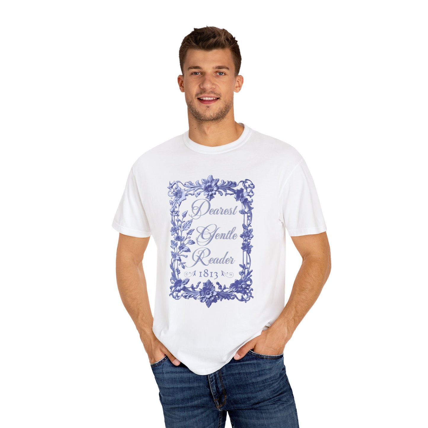 Dearest Gentle Reader Shirt Regency England Ton Society Papers Gift For Bridgeton Fan Historical Drama Romance Reader Gift Bookclub Gift T-Shirt Printify