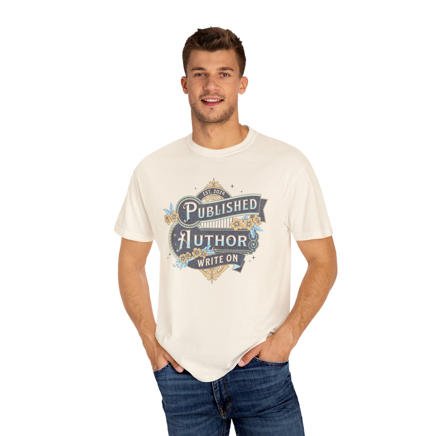 Writer Day T-Shirt Gift For New Published Author Gift For Novel Writer Novelist Gift For Blogger Journalist Gift Birthday Christmas Gift T-Shirt Printify
