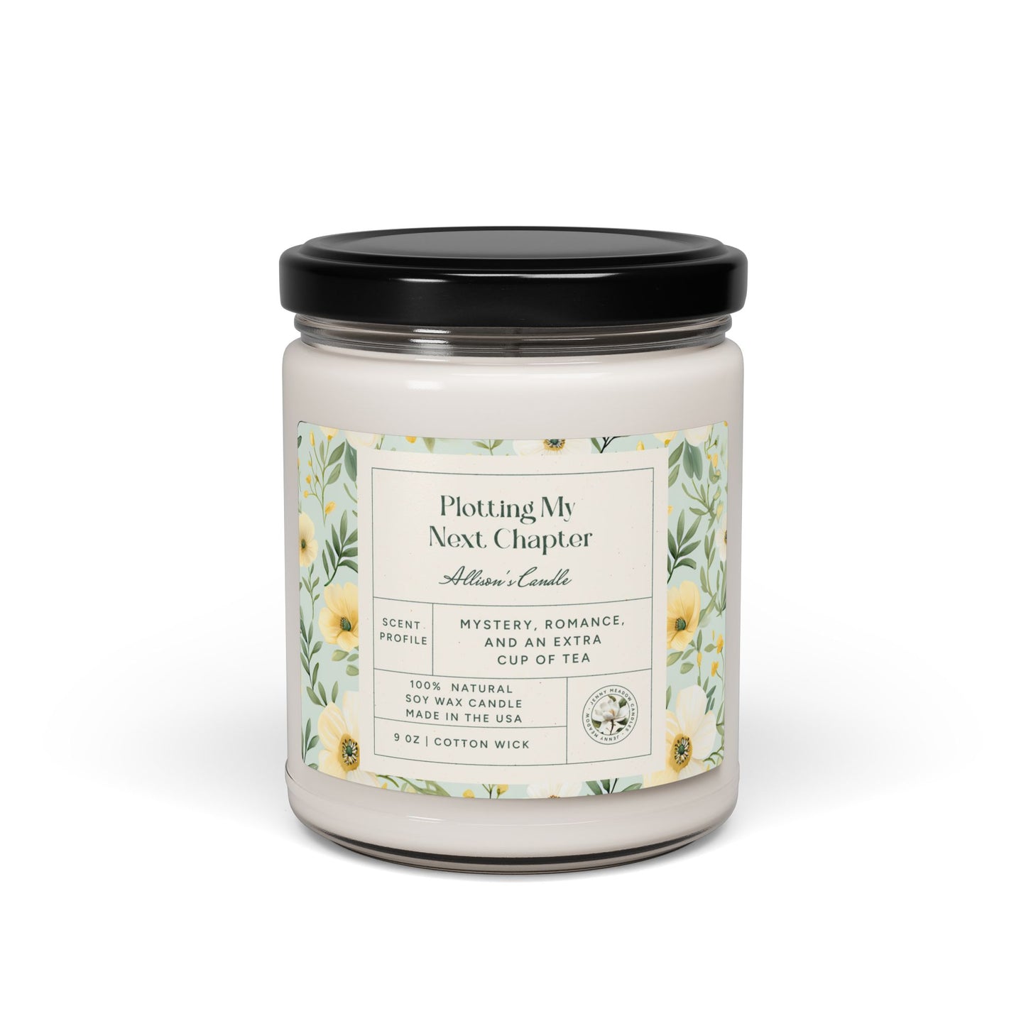 Personalized Soy Candle Funny Book Lover Gift For Mom Custom Gift Book Club Gift For Her Birthday Booknerd Candle Gift For Author Writer Home Decor Printify Apple Harvest 9oz