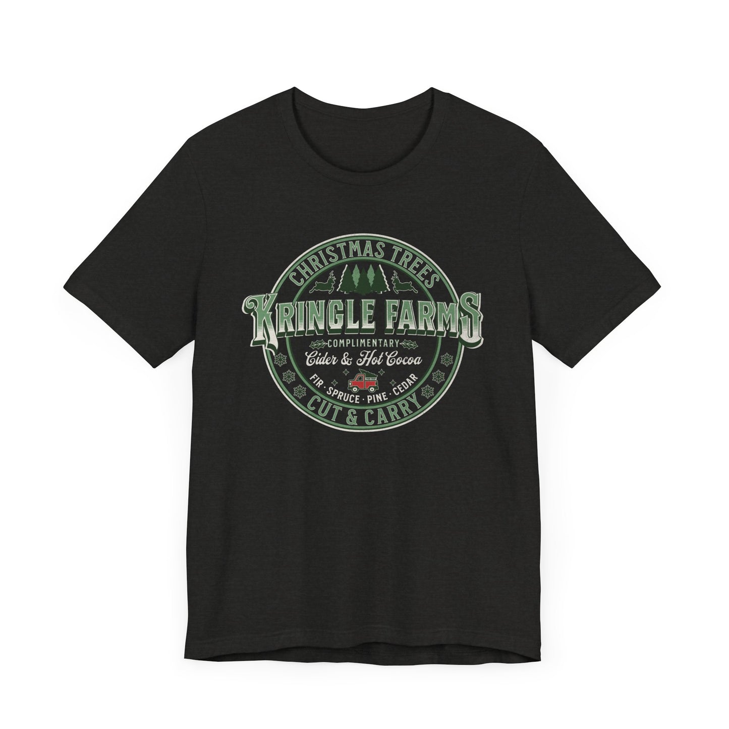 Christmas Tree Farm Shirt, Family Holiday Tradition Tree Cutting Shirt, Family Christmas Vacation Shirts, Christmas Tree Decorating Shirts T-Shirt Printify