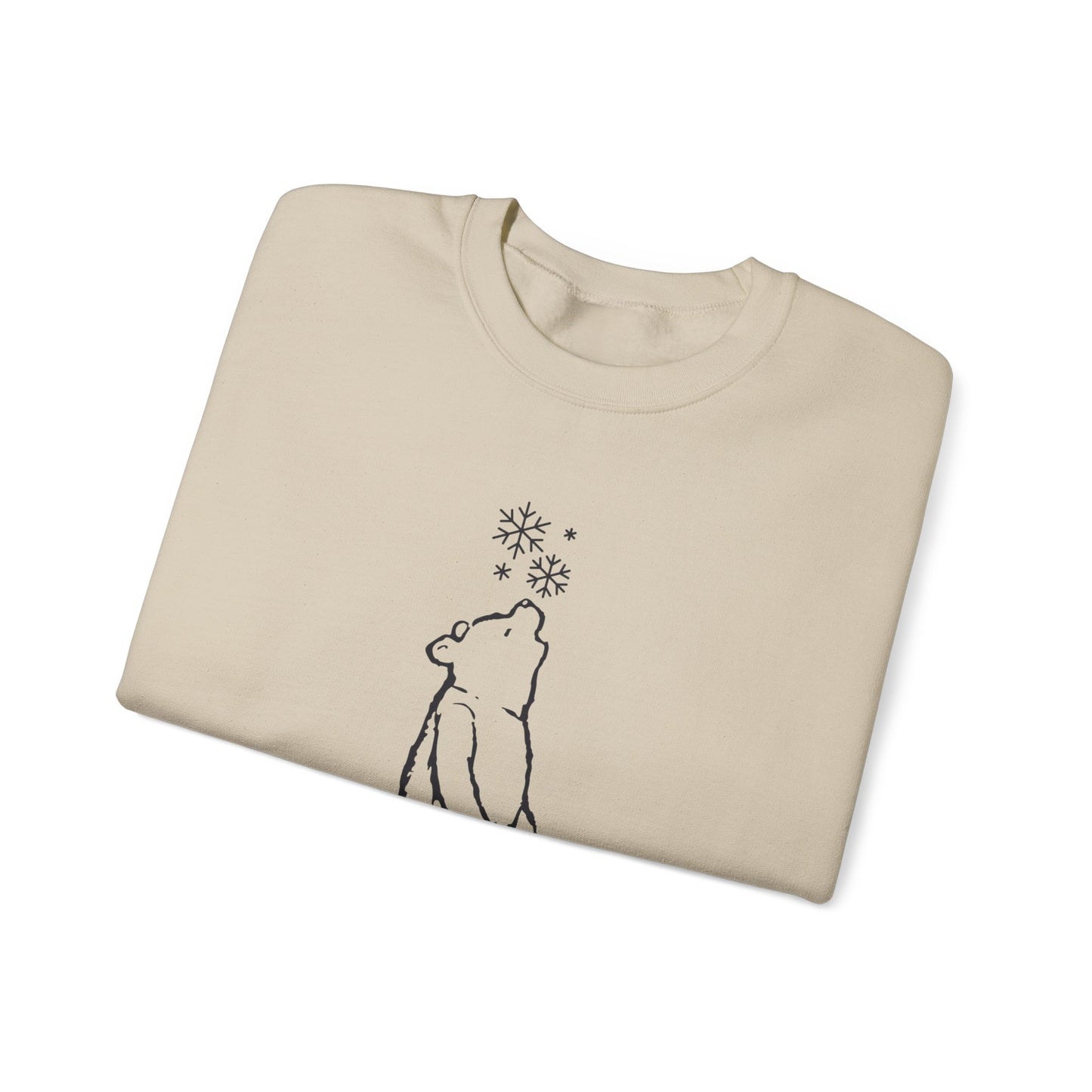 Winnie The Pooh Christmas Sweatshirt, Pooh Bear Holiday Sweater Family Matching Christmas Vacation Shirts, A.A. Milne Shirt Book Lover Gifts Sweatshirt Printify
