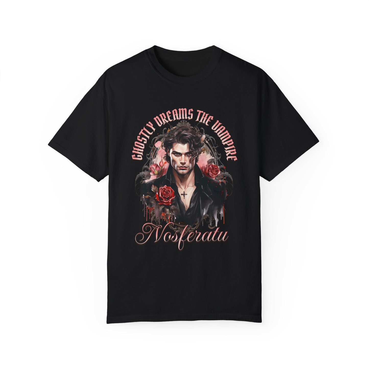 Vampire Nosferatu TShirt Dark Romance Gift For Vampire Lovers Mystic Falls Shirt Halloween Gift For Her Party Paranormal Romance Reader Gift T-Shirt Printify