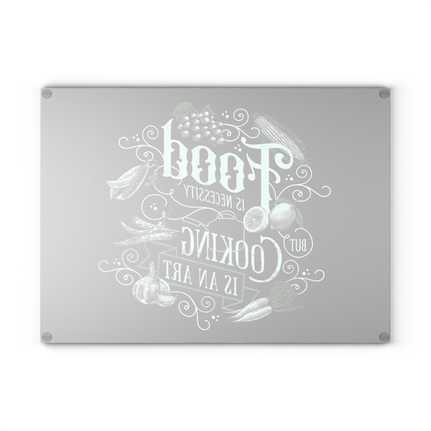Charcuterie Board, House Warming Gift, Tempered Glass Cutting, Chopping or Serving Board, Wedding, Realtor, Shower, Host, Chef, Holi Home Decor Printify